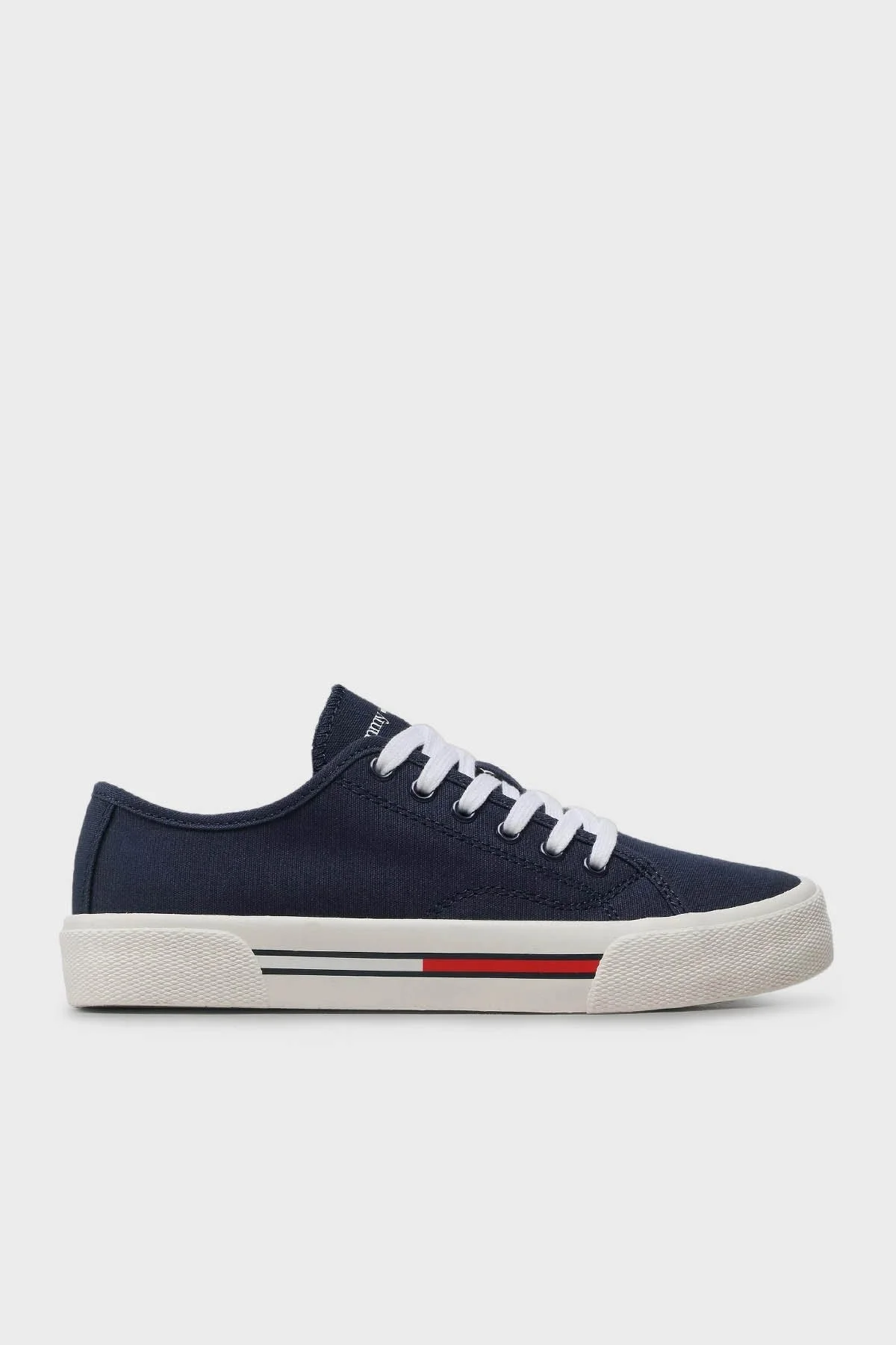 Tommy Jeans Logolu Sneaker Bayan Ayakkabı EN0EN02085 C87 LACİVERT - 1