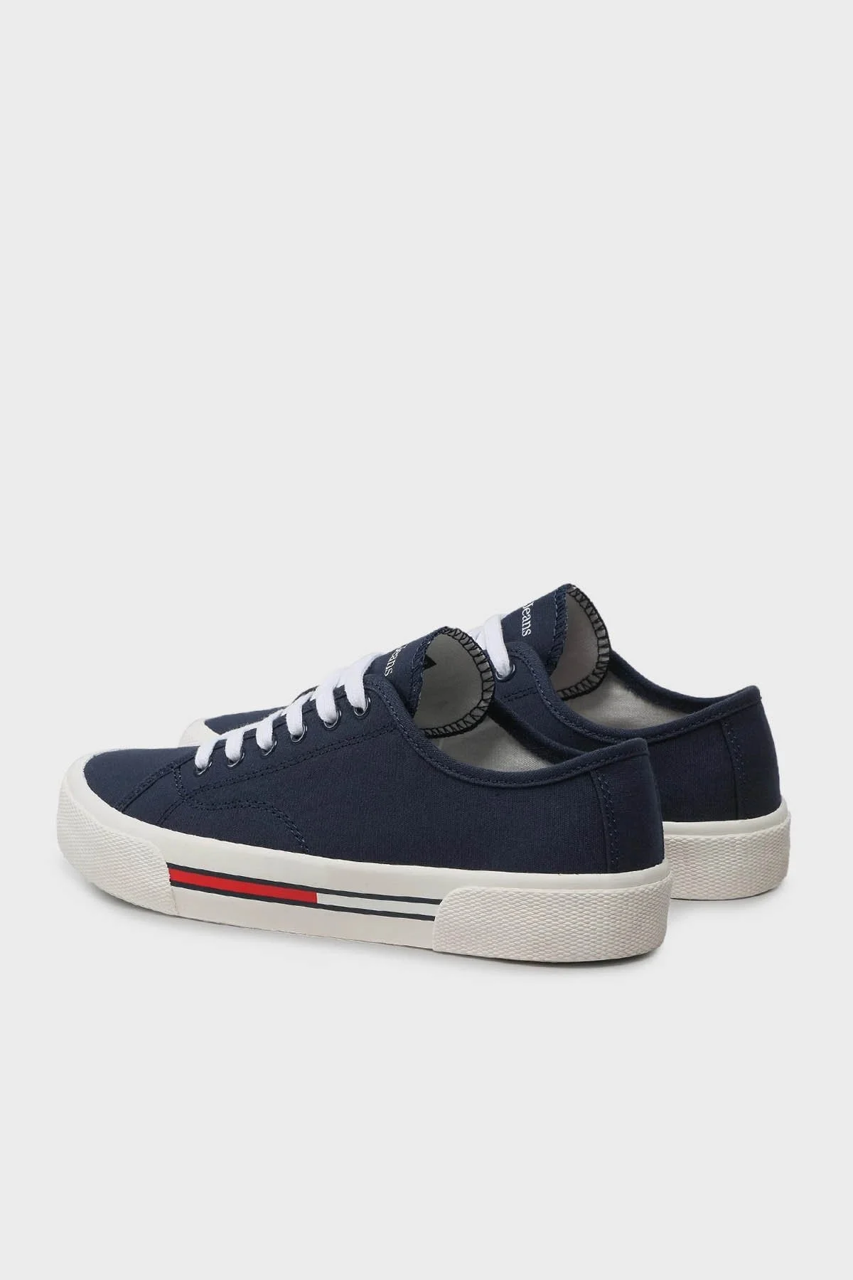 Tommy Jeans Logolu Sneaker Bayan Ayakkabı EN0EN02085 C87 LACİVERT - 2