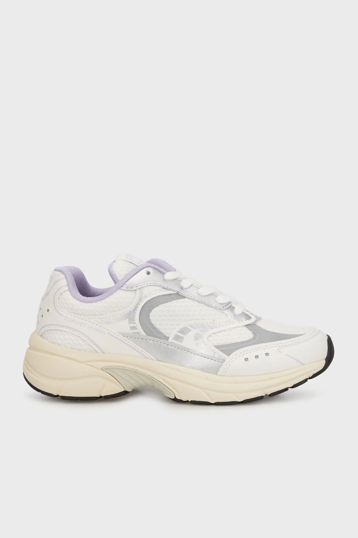 Tommy Jeans Logolu Sneaker Bayan Ayakkabı EN0EN02809 02R BEYAZ - 5