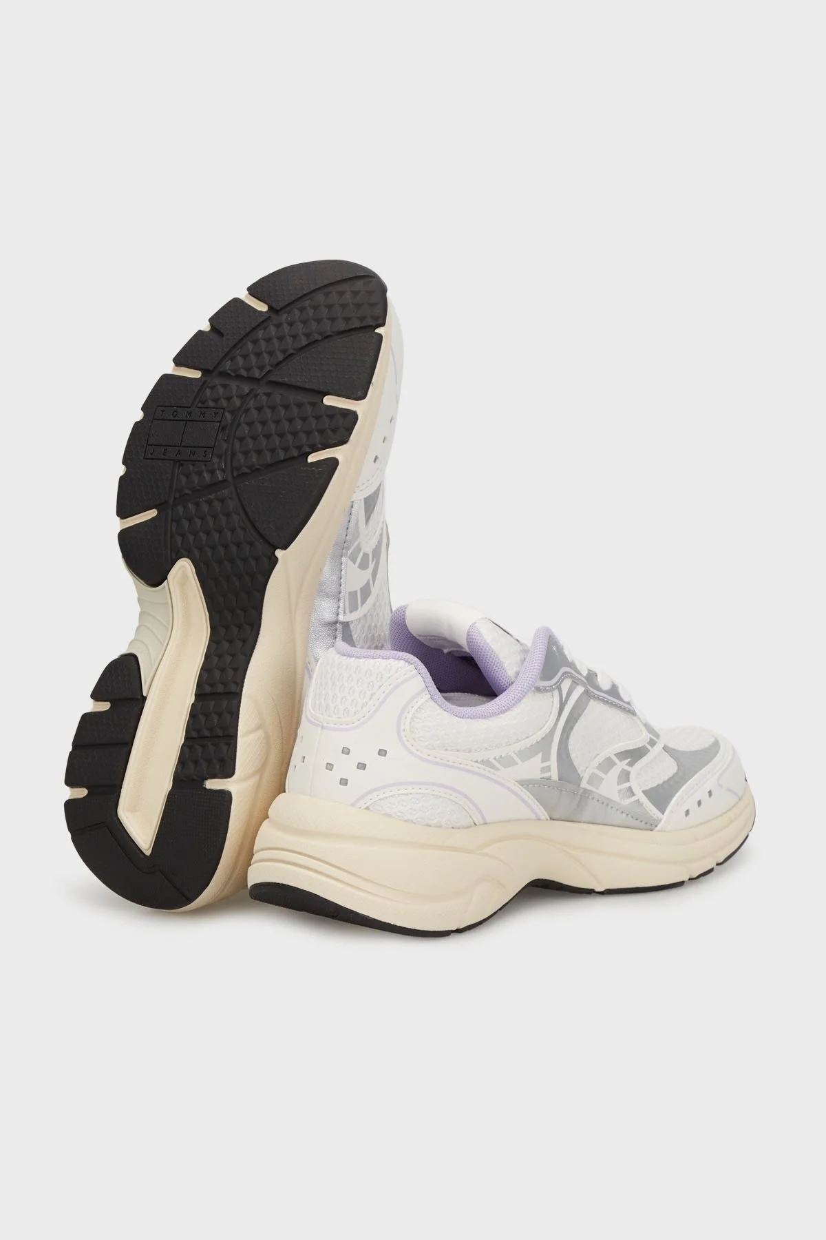 Tommy Jeans Logolu Sneaker Bayan Ayakkabı EN0EN02809 02R BEYAZ - 8