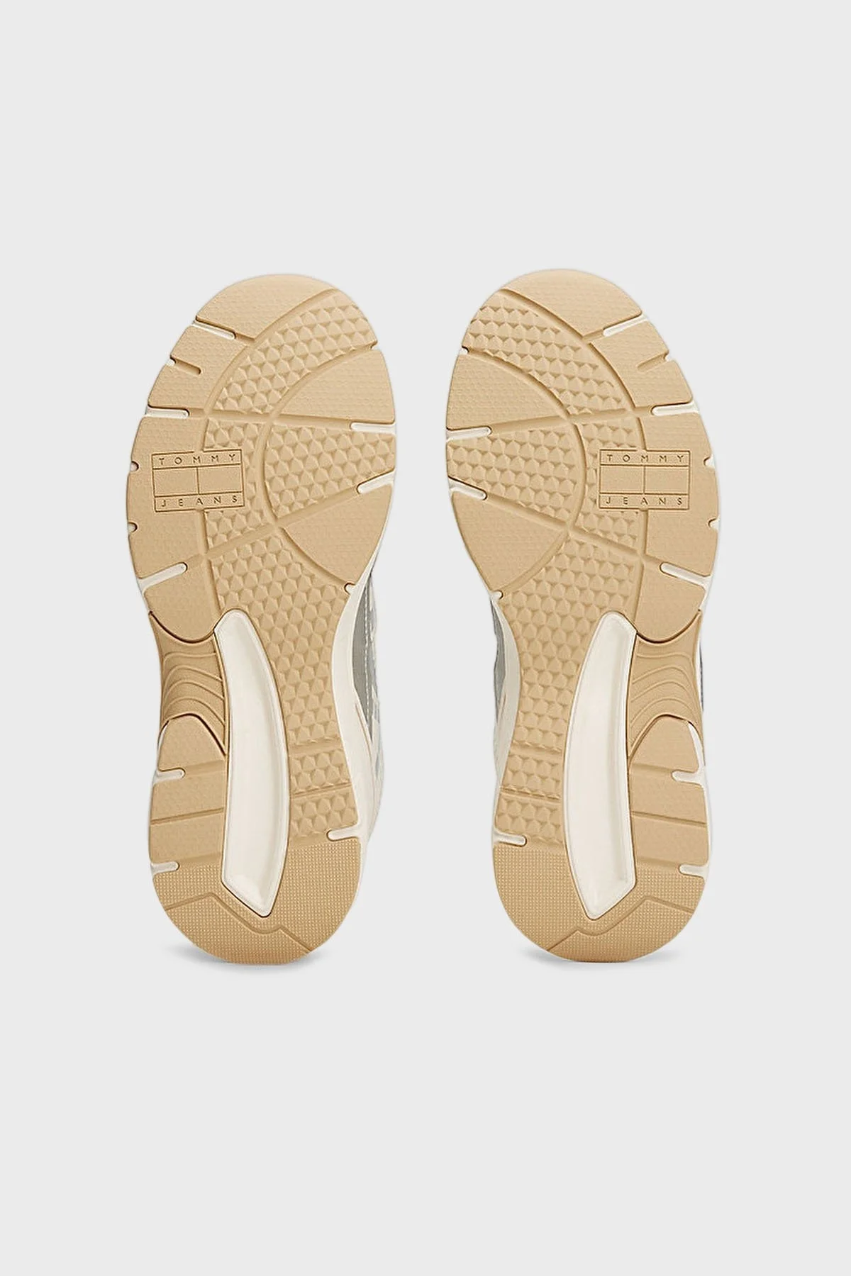 Tommy Jeans Logolu Sneaker Bayan Ayakkabı EN0EN02809 02Z BEYAZ-GRİ - 11