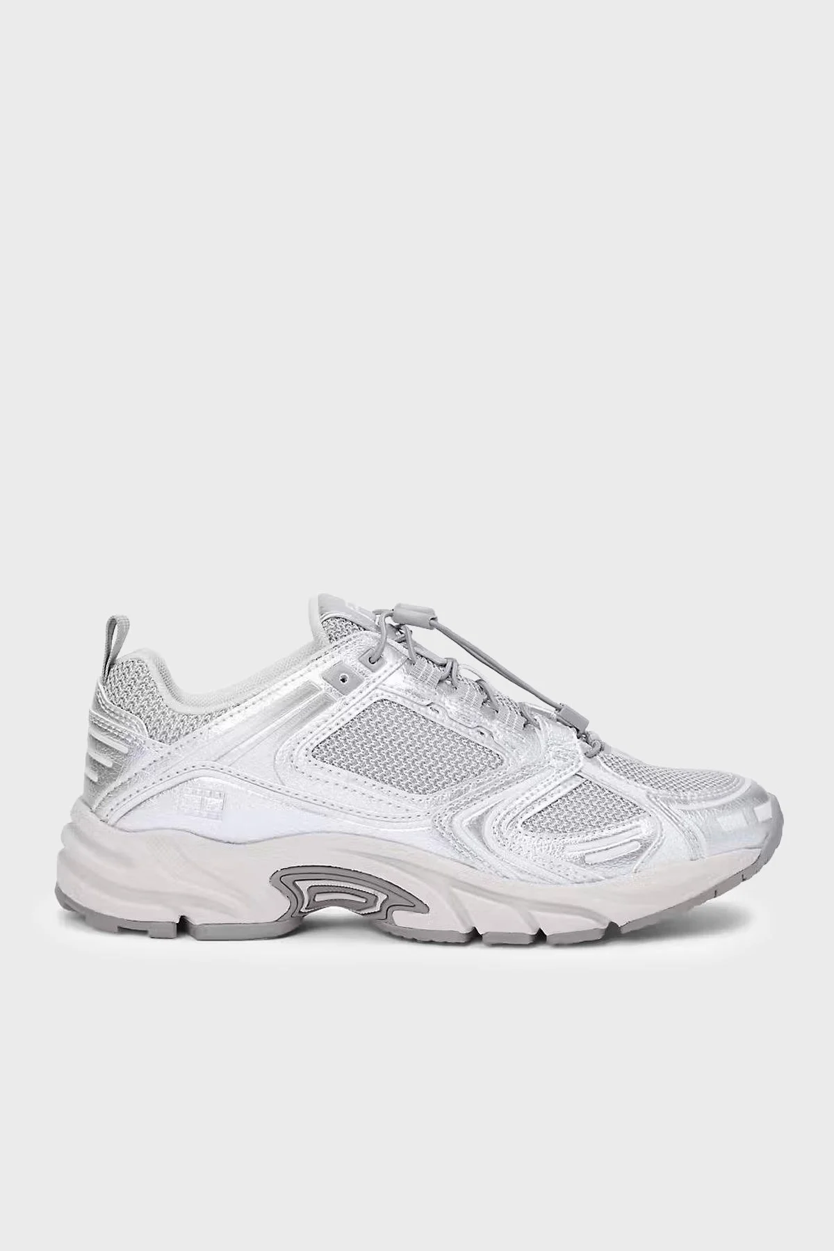 Tommy Jeans Logolu Sneaker Kadın Ayakkabı EN0EN02923 0IO GRİ - 1