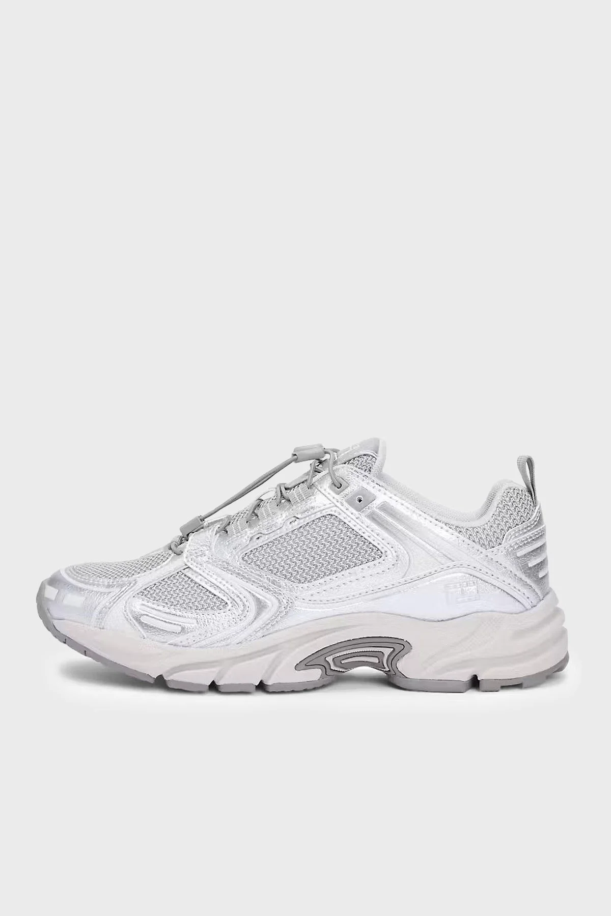 Tommy Jeans Logolu Sneaker Kadın Ayakkabı EN0EN02923 0IO GRİ - 2
