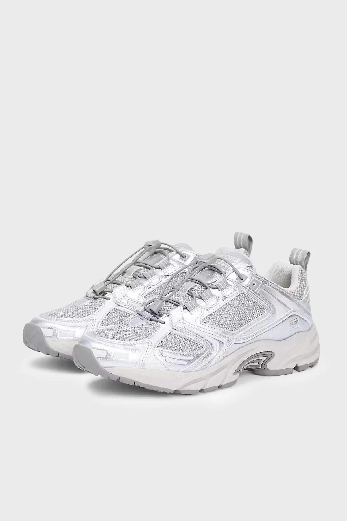 Tommy Jeans Logolu Sneaker Kadın Ayakkabı EN0EN02923 0IO GRİ - 3
