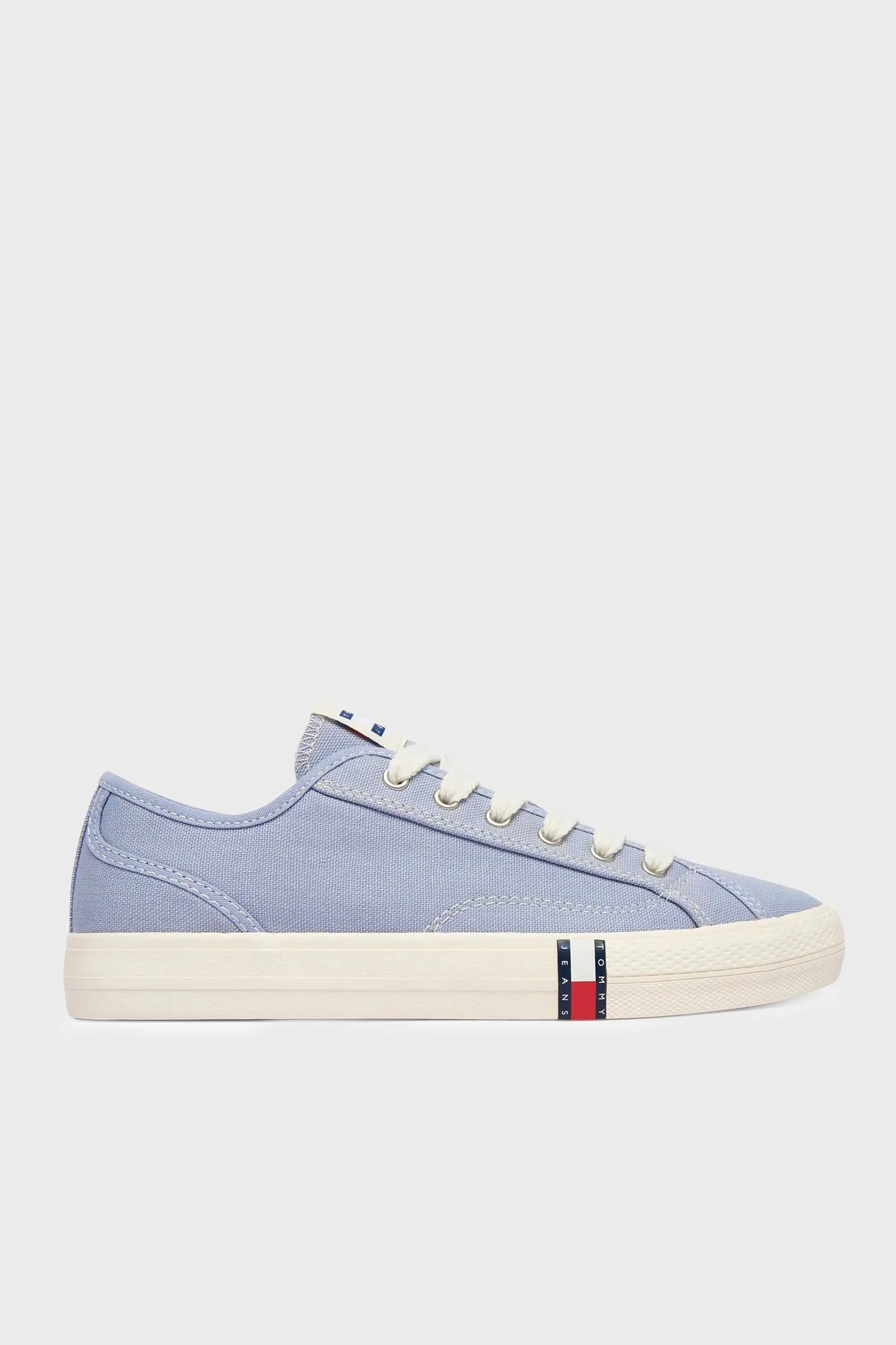 Tommy Jeans Logolu Sneaker Kadın Ayakkabı EN0EN02956 DBP AÇIK MAVİ - 1