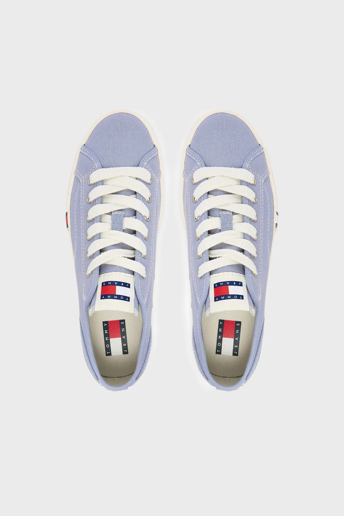 Tommy Jeans Logolu Sneaker Kadın Ayakkabı EN0EN02956 DBP AÇIK MAVİ - 3