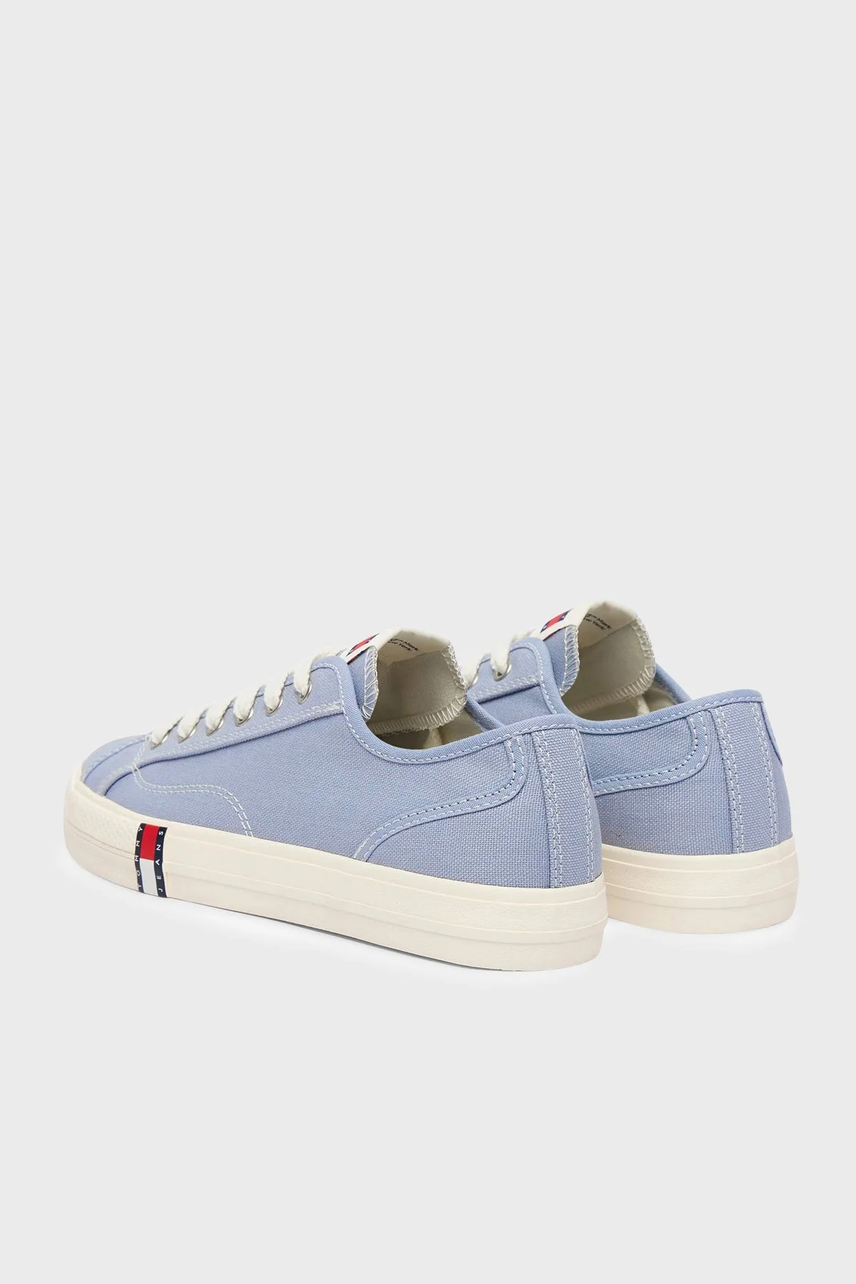 Tommy Jeans Logolu Sneaker Kadın Ayakkabı EN0EN02956 DBP AÇIK MAVİ - 4