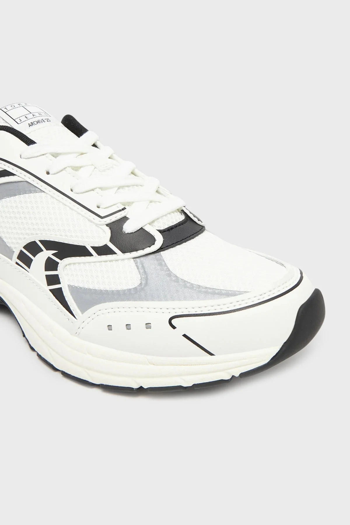 Tommy Jeans Logolu Sneaker Erkek Ayakkabı EM0EM01594 BDS SİYAH - 12