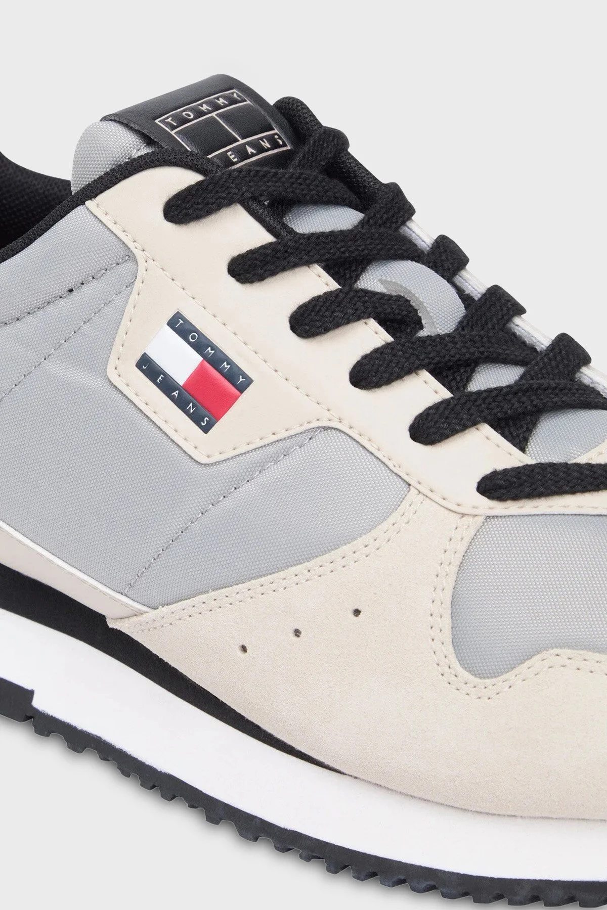 Tommy Jeans Logolu Sneaker Erkek Ayakkabı EM0EM01649 ABY BEJ - 5