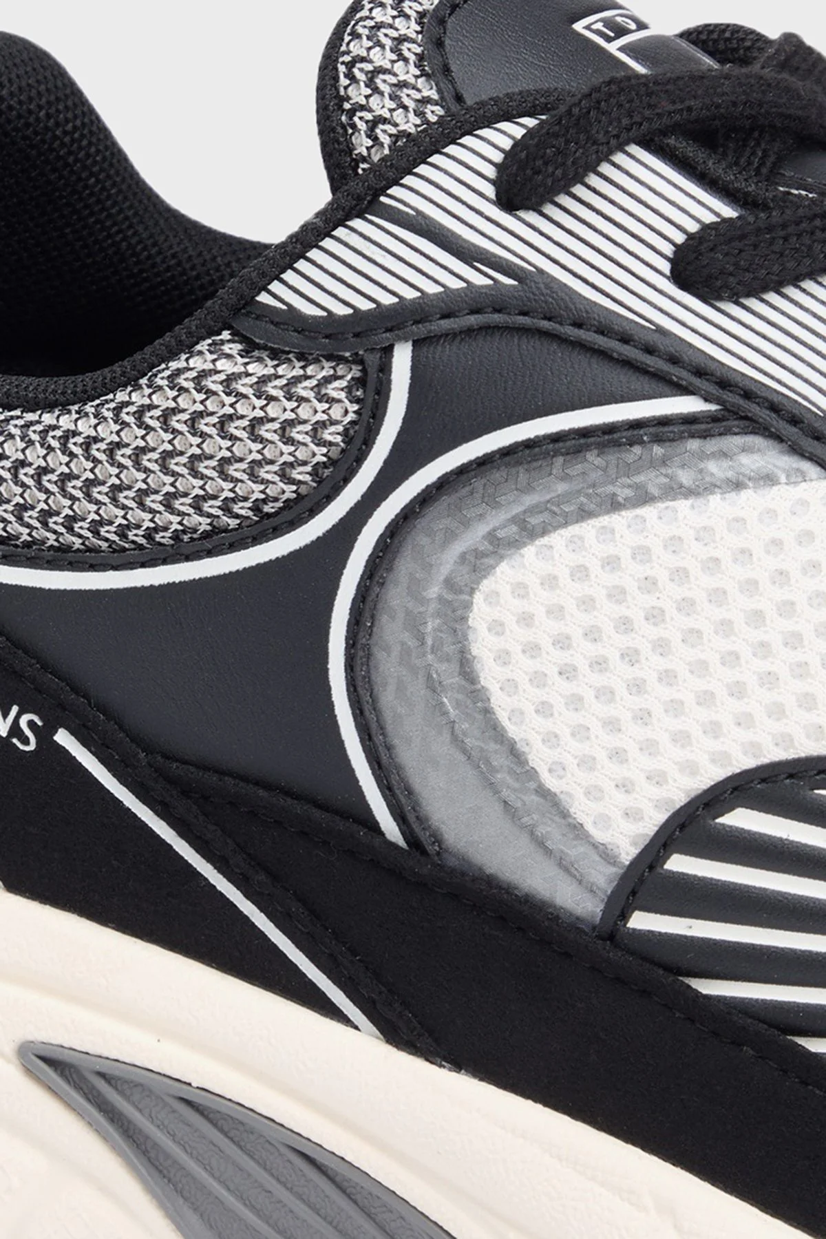 Tommy Jeans Logolu Sneaker Erkek Ayakkabı EM0EM01665 0GN SİYAH-BEJ - 5