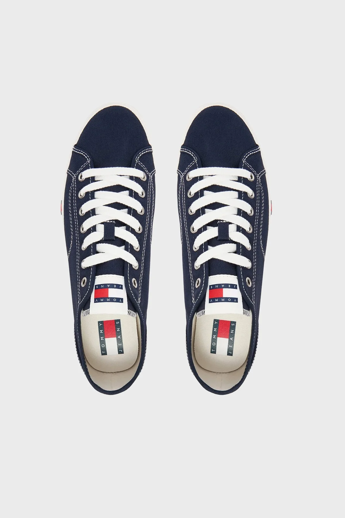 Tommy Jeans Logolu Sneaker Erkek Ayakkabı EM0EM01674 C1G LACİVERT - 3