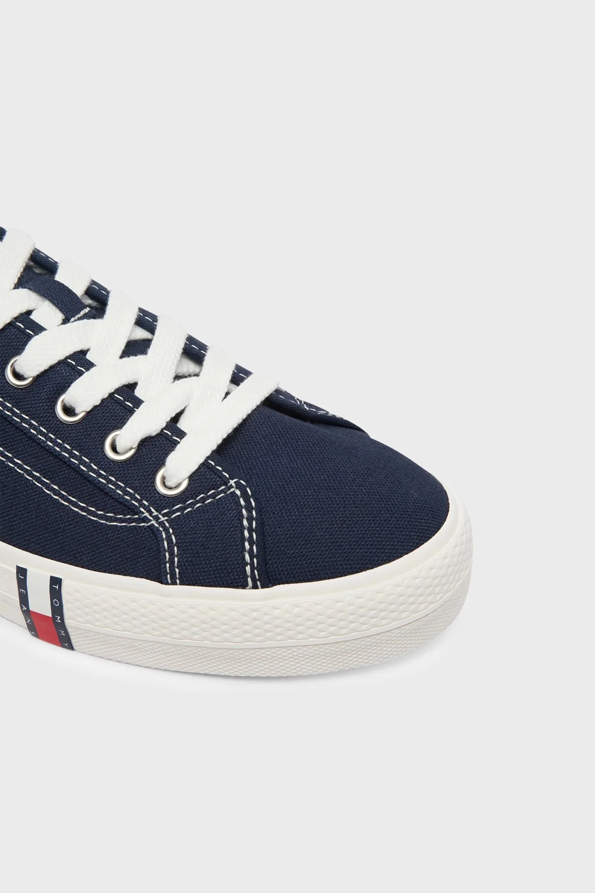 Tommy Jeans Logolu Sneaker Erkek Ayakkabı EM0EM01674 C1G LACİVERT - 6