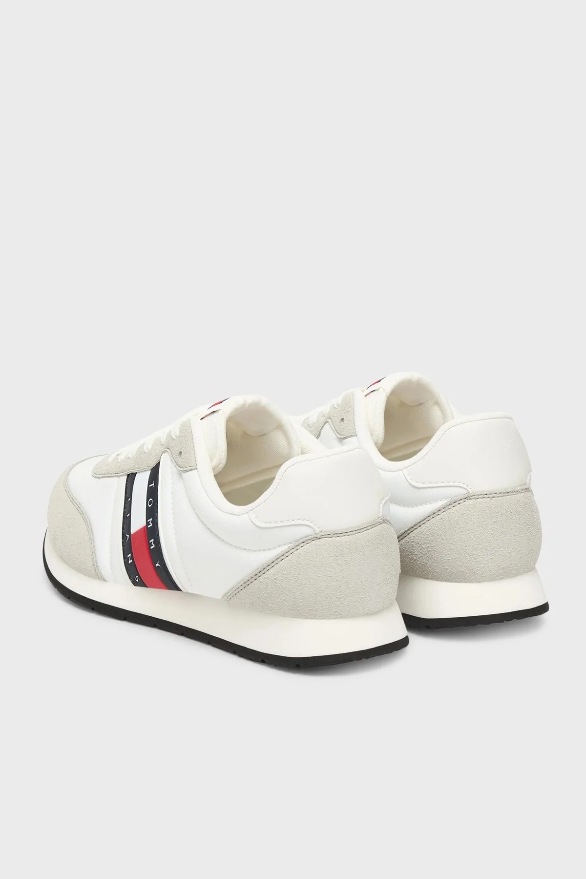 Tommy Jeans Logolu Sneaker Erkek Ayakkabı EM0EM01709 YBL BEYAZ - 4