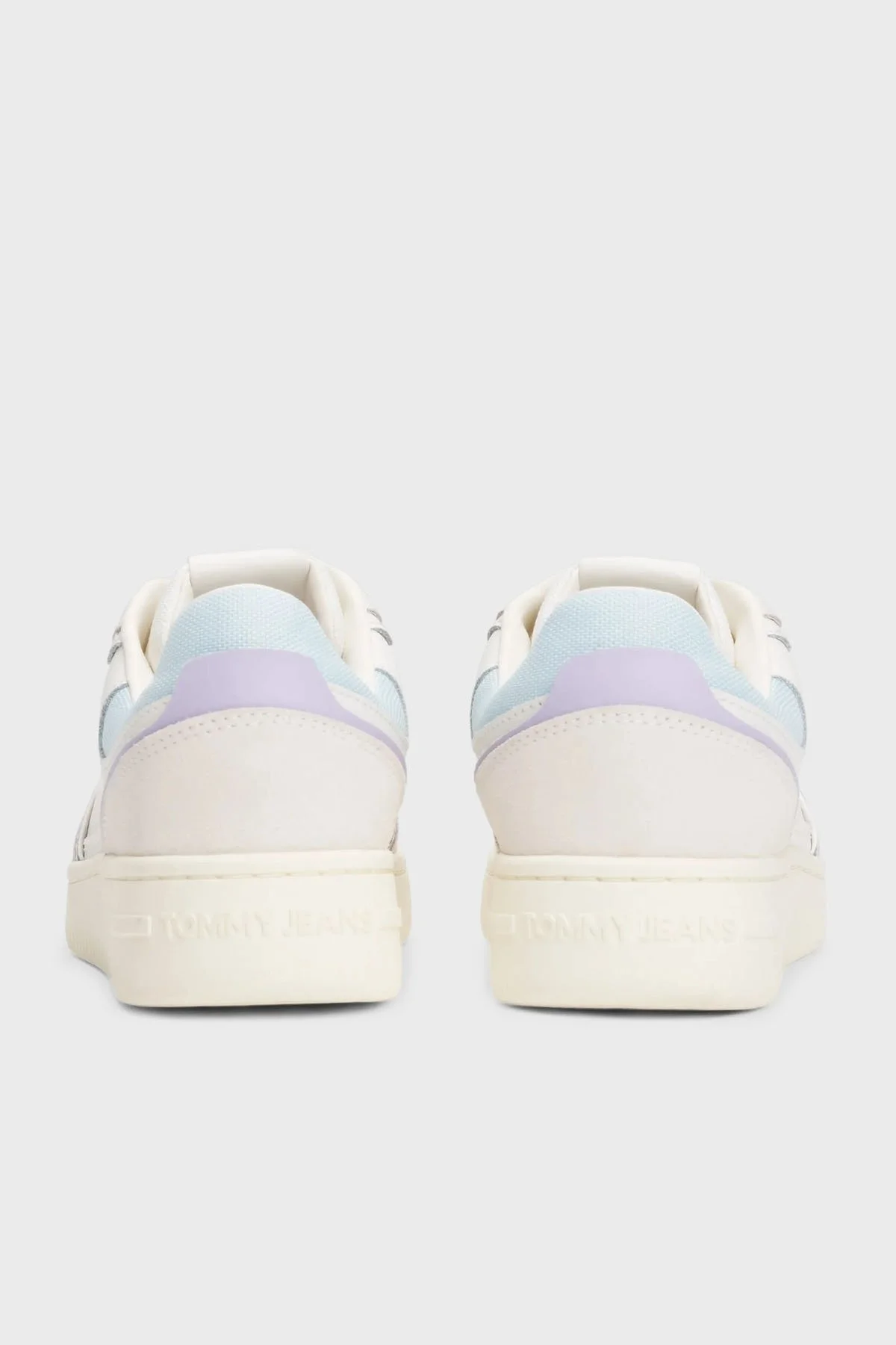 Tommy Jeans Logolu Süet Detaylı Sneaker Bayan Ayakkabı EN0EN02818 0K9 BEJ - 12