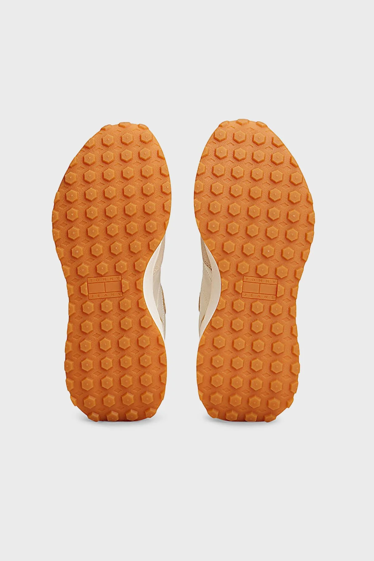 Tommy Jeans Logolu Süet Sneaker Bayan Ayakkabı EN0EN02861 YBI BEYAZ - 7