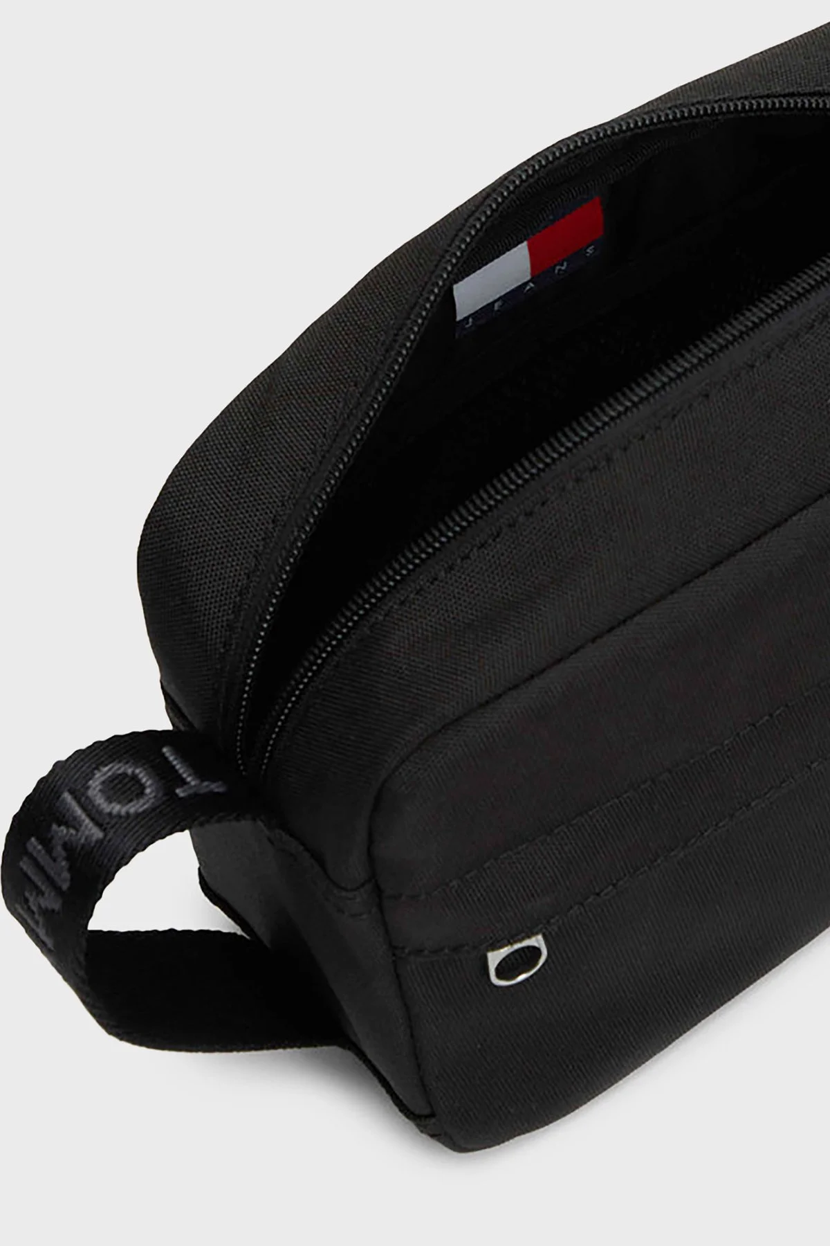 Tommy Jeans Logolu Tek Saplı Erkek Çanta AM0AM13861 BDS SİYAH - 4