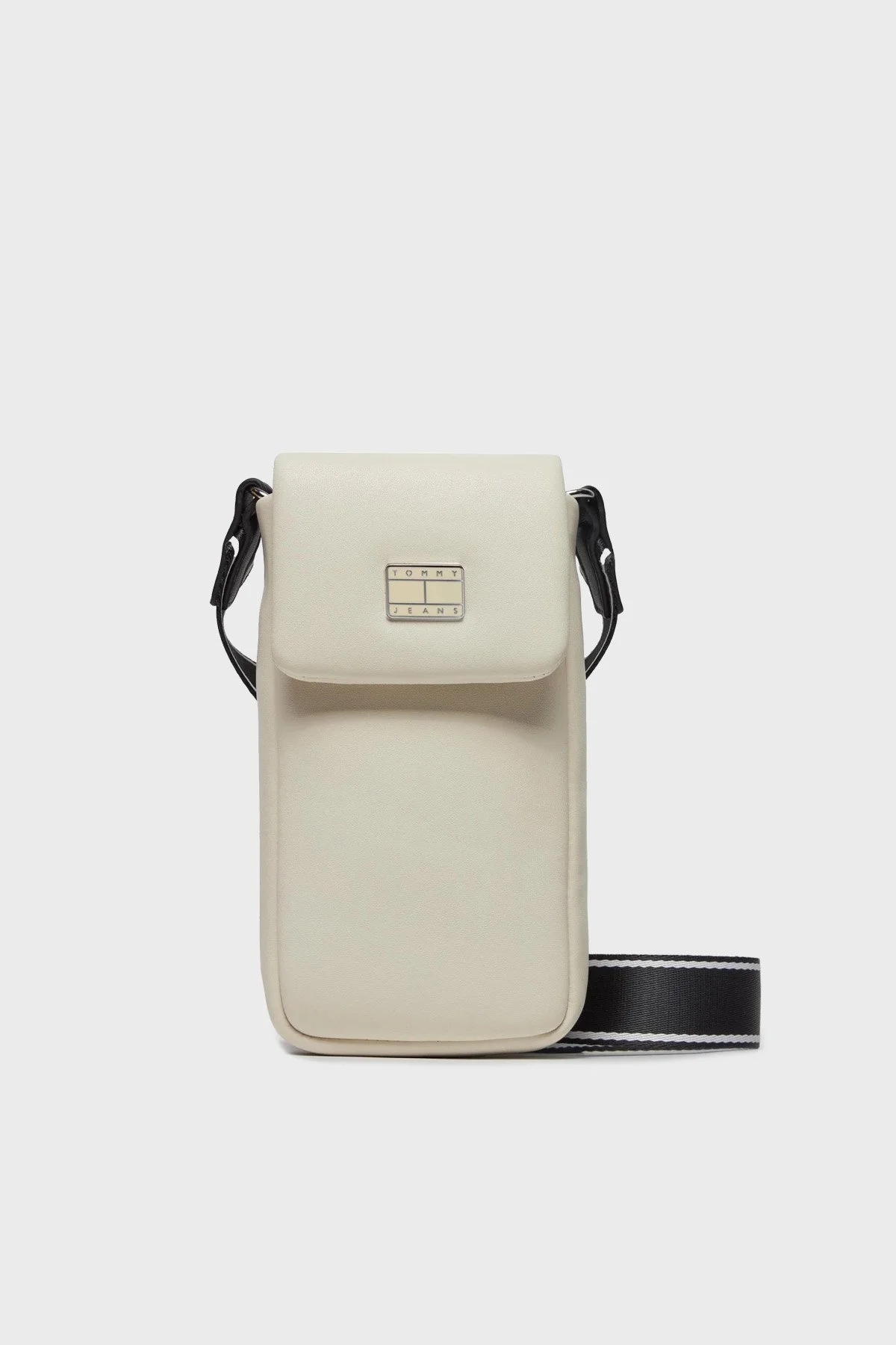 Tommy Jeans Logolu Telefon Bölmeli Bayan Cüzdan AW0AW15834 ACG BEJ - 1