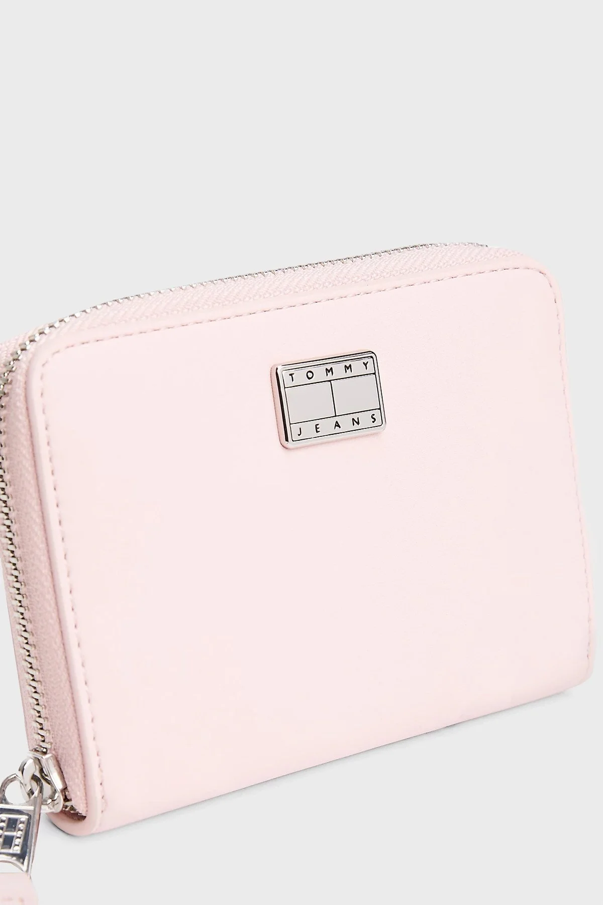 Tommy Jeans Metalik Logolu Fermuarlı Bayan Cüzdan AW0AW17298 TIO PEMBE - 8