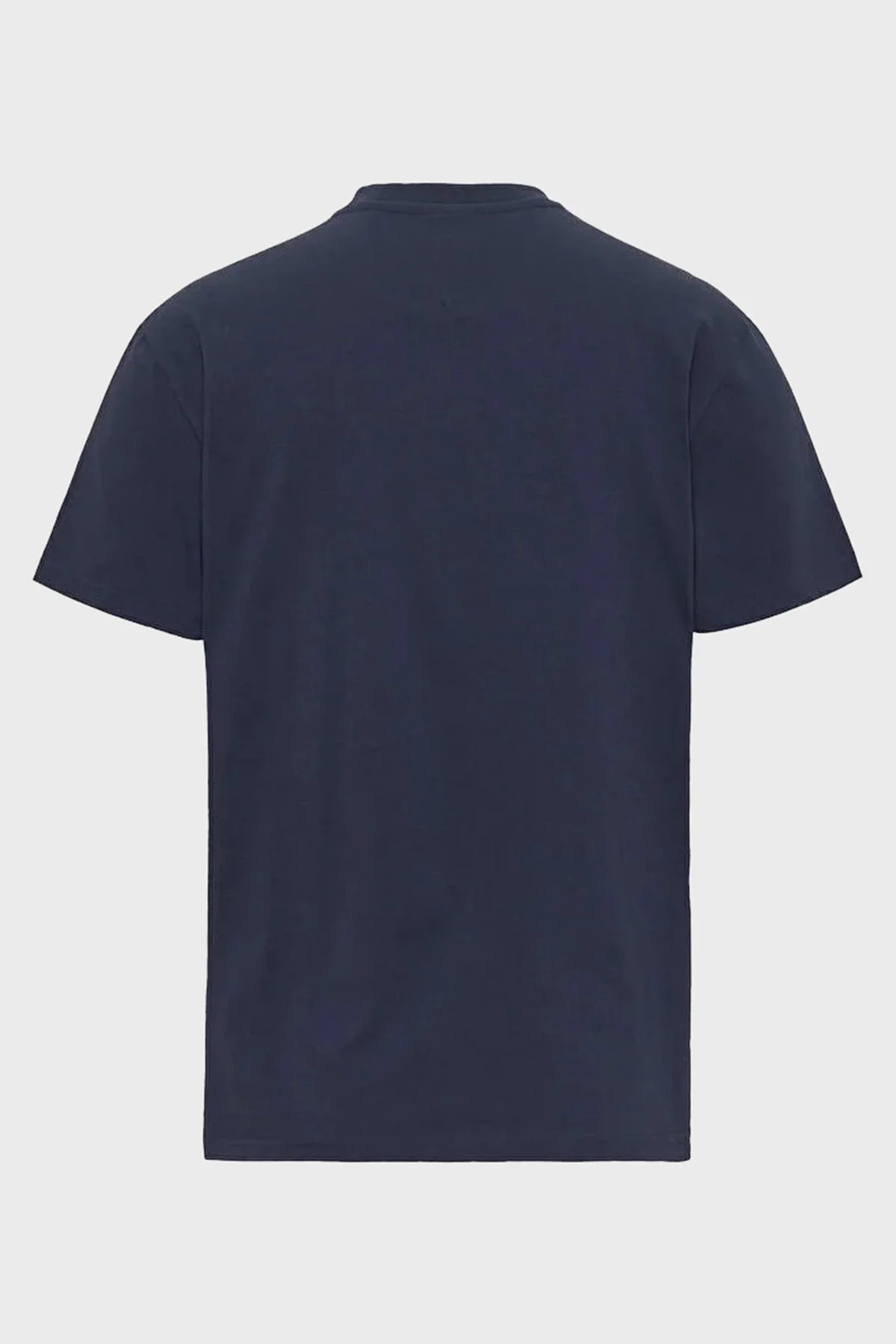 Tommy Jeans Organik Pamuklu Bisiklet Yaka Erkek T Shirt DM0DM14984 C87 LACİVERT - 2
