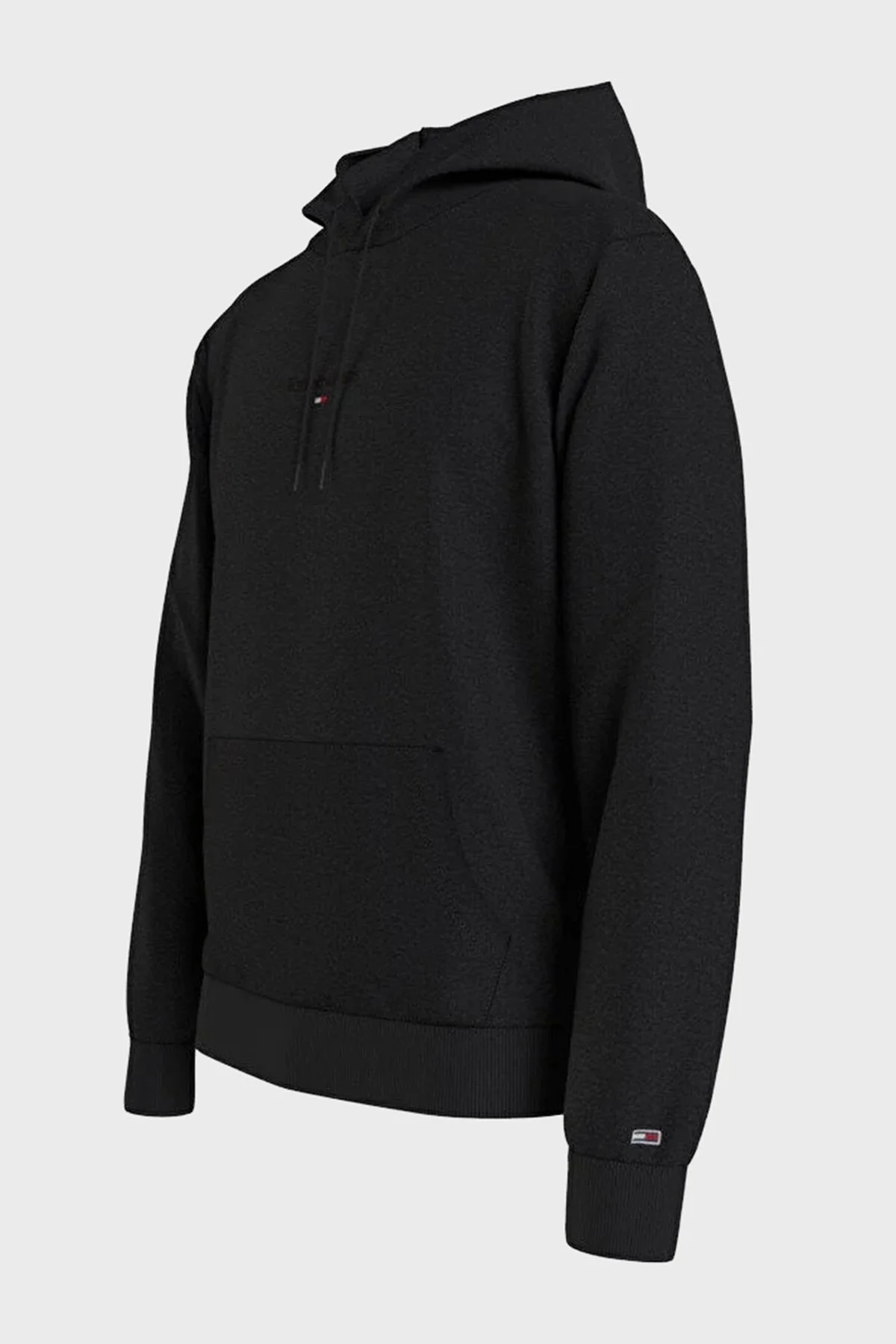 Tommy Jeans Pamuklu Kapüşonlu Regular Fit Erkek Sweat DM0DM16800 BDS SİYAH - 3