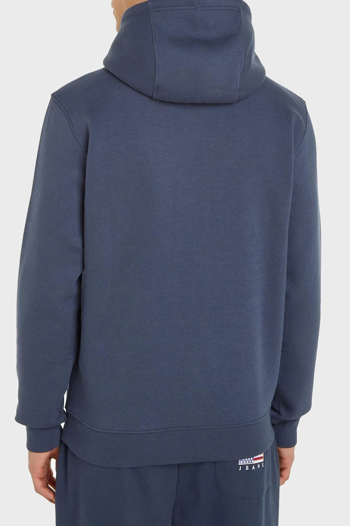 Tommy Jeans Pamuklu Kapüşonlu Regular Fit Erkek Sweat DM0DM16800 C87 LACİVERT - 3