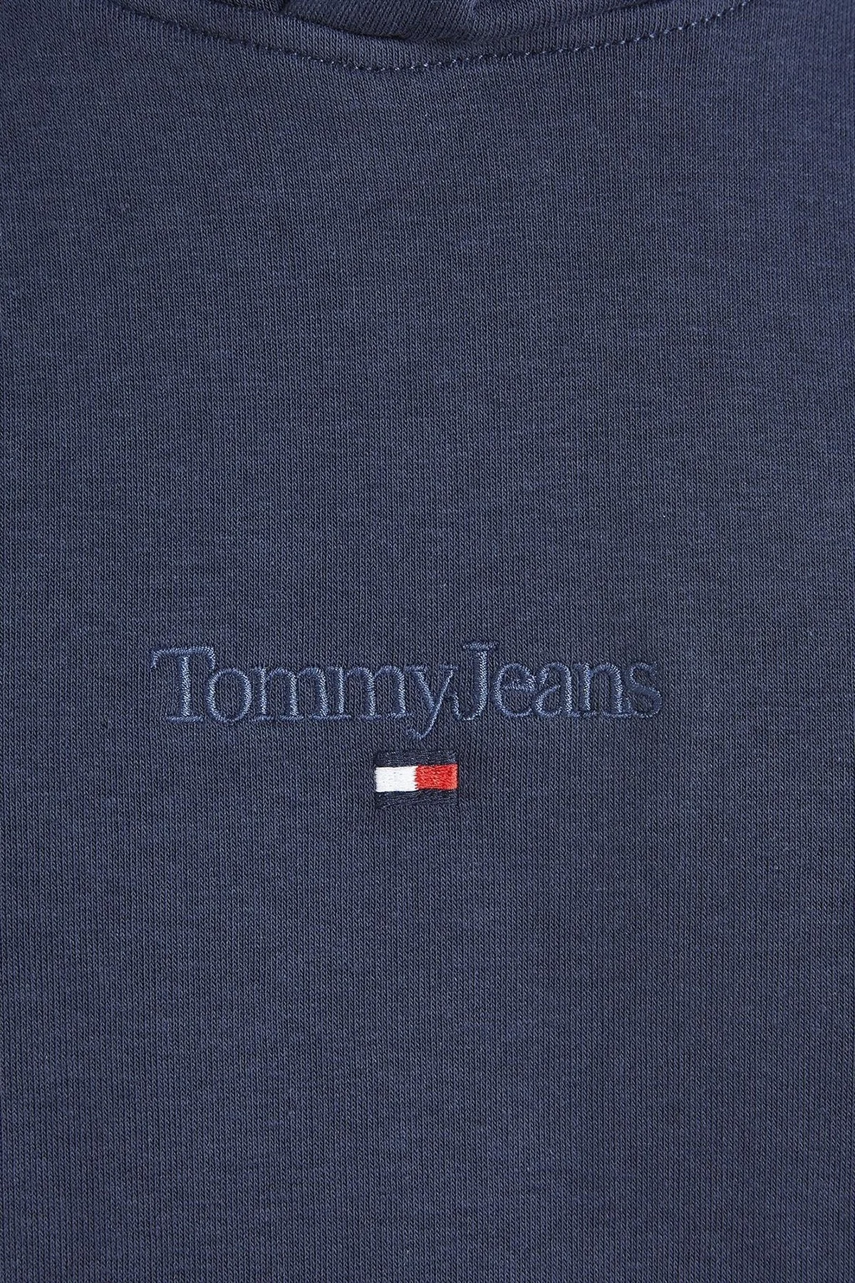 Tommy Jeans Pamuklu Kapüşonlu Regular Fit Erkek Sweat DM0DM16800 C87 LACİVERT - 5
