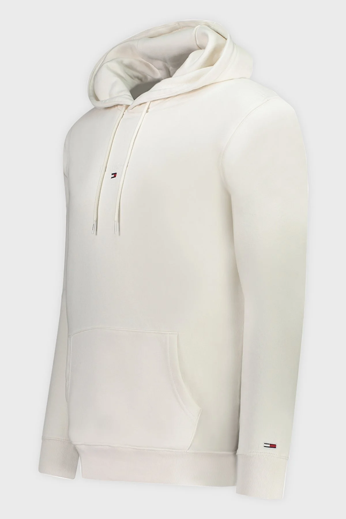 Tommy Jeans Pamuklu Kapüşonlu Regular Fit Erkek Sweat DM0DM16800 YBH BEYAZ - 3
