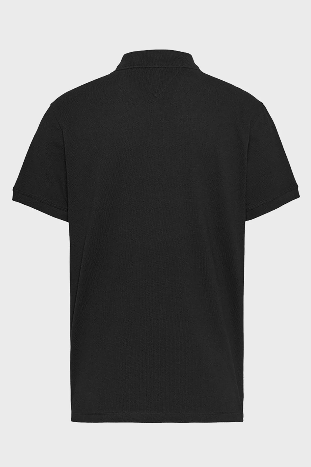 Tommy Jeans Pamuklu Regular Fit Erkek Polo Yaka T Shirt DM0DM18926 BDS SİYAH - 2