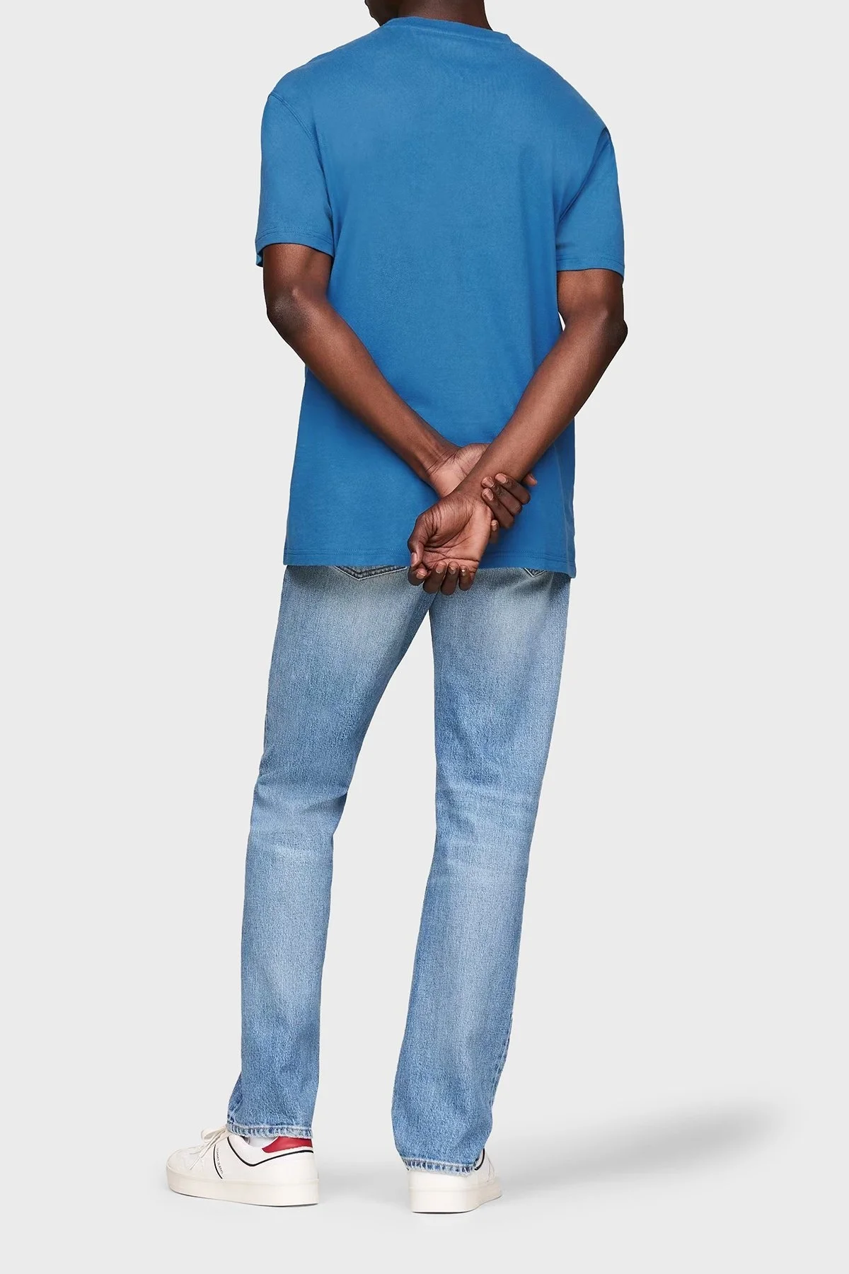 Tommy Jeans Pamuklu Regular Fit Erkek T Shirt DM0DM18519 C2T SAKS - 2