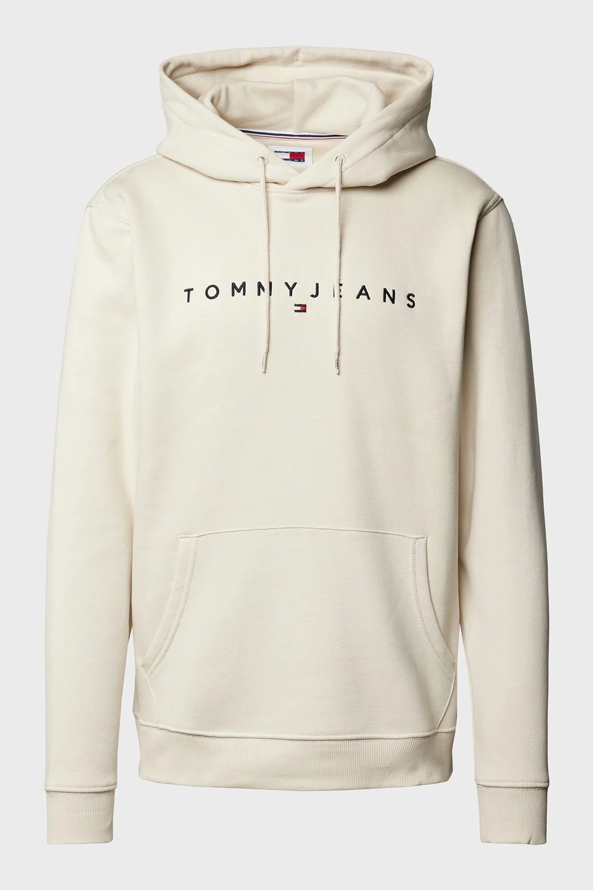 Tommy Jeans Pamuklu Regular Fit Kapüşonlu Erkek Sweat DM0DM17985 ACG BEJ - 4