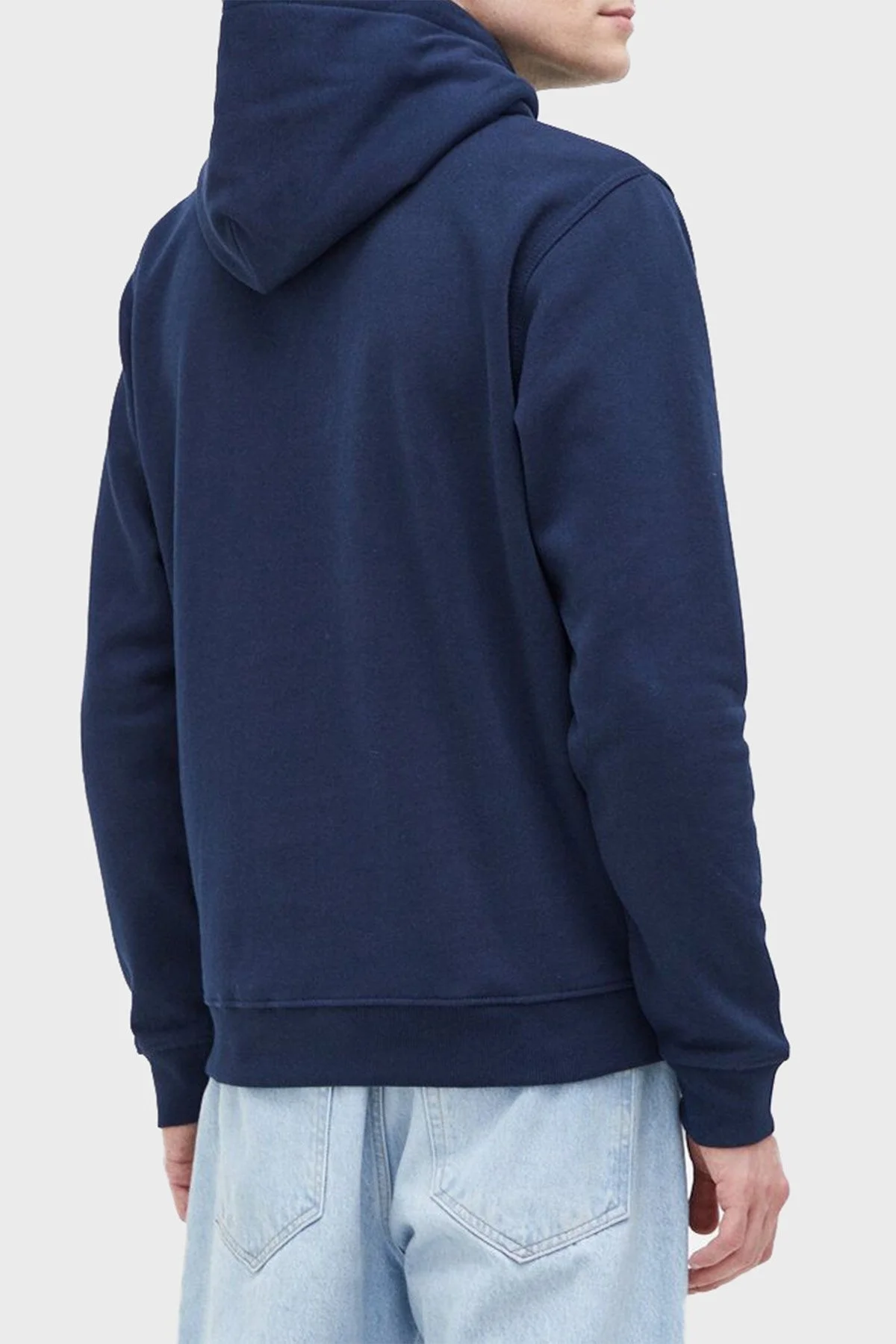 Tommy Jeans Pamuklu Regular Fit Kapüşonlu Erkek Sweat DM0DM17985 C1G LACİVERT - 4