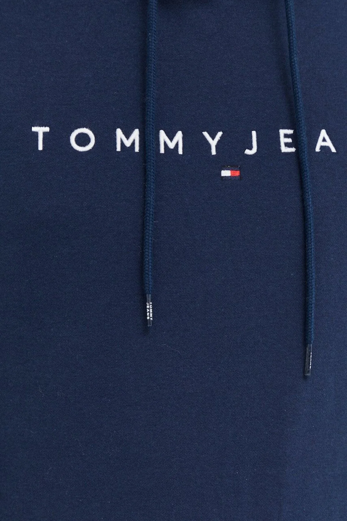 Tommy Jeans Pamuklu Regular Fit Kapüşonlu Erkek Sweat DM0DM17985 C1G LACİVERT - 5