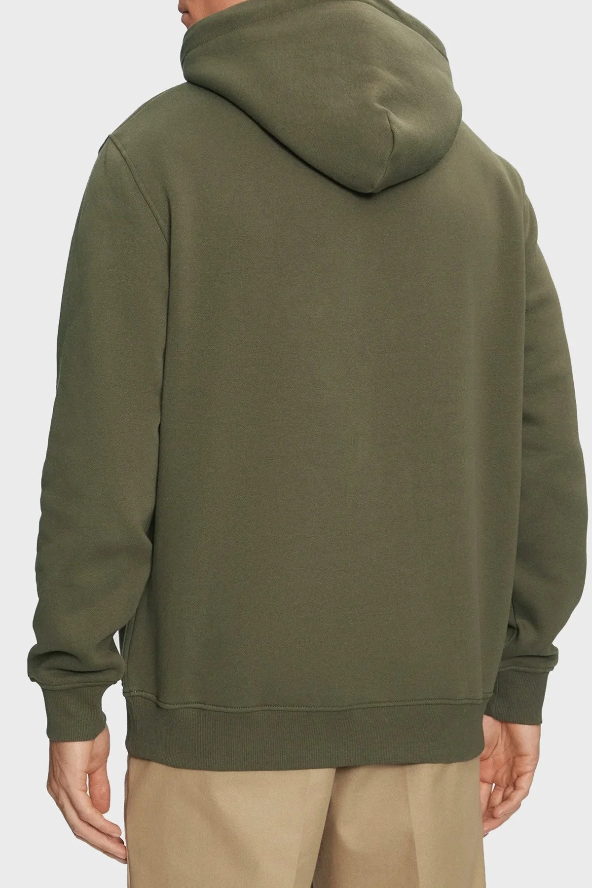 Tommy Jeans Pamuklu Regular Fit Kapüşonlu Erkek Sweat DM0DM20503 M12 YEŞİL - 3