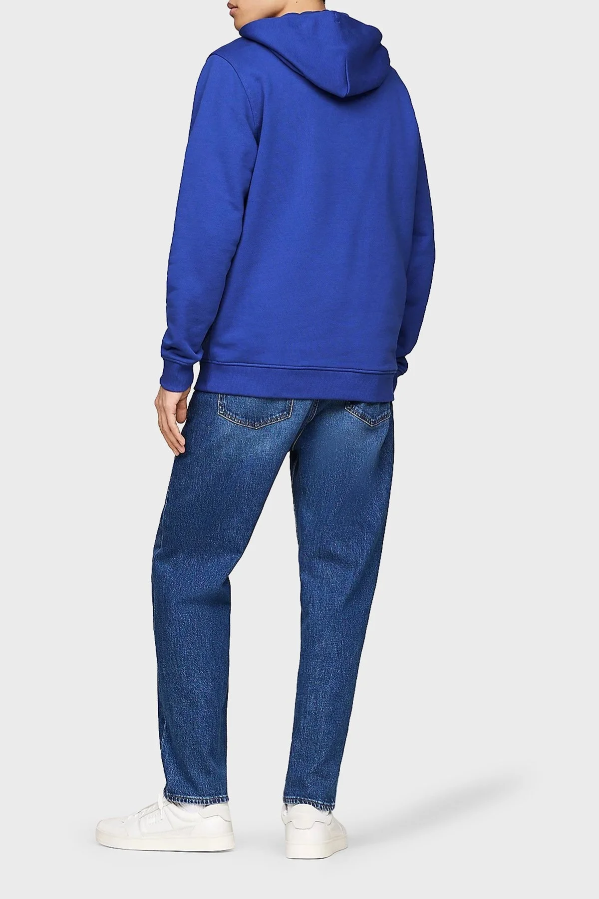 Tommy Jeans Pamuklu Regular Fit Kapüşonlu Yaka Kanguru Cepli Erkek Sweat DM0DM17988 C8T SAKS - 3