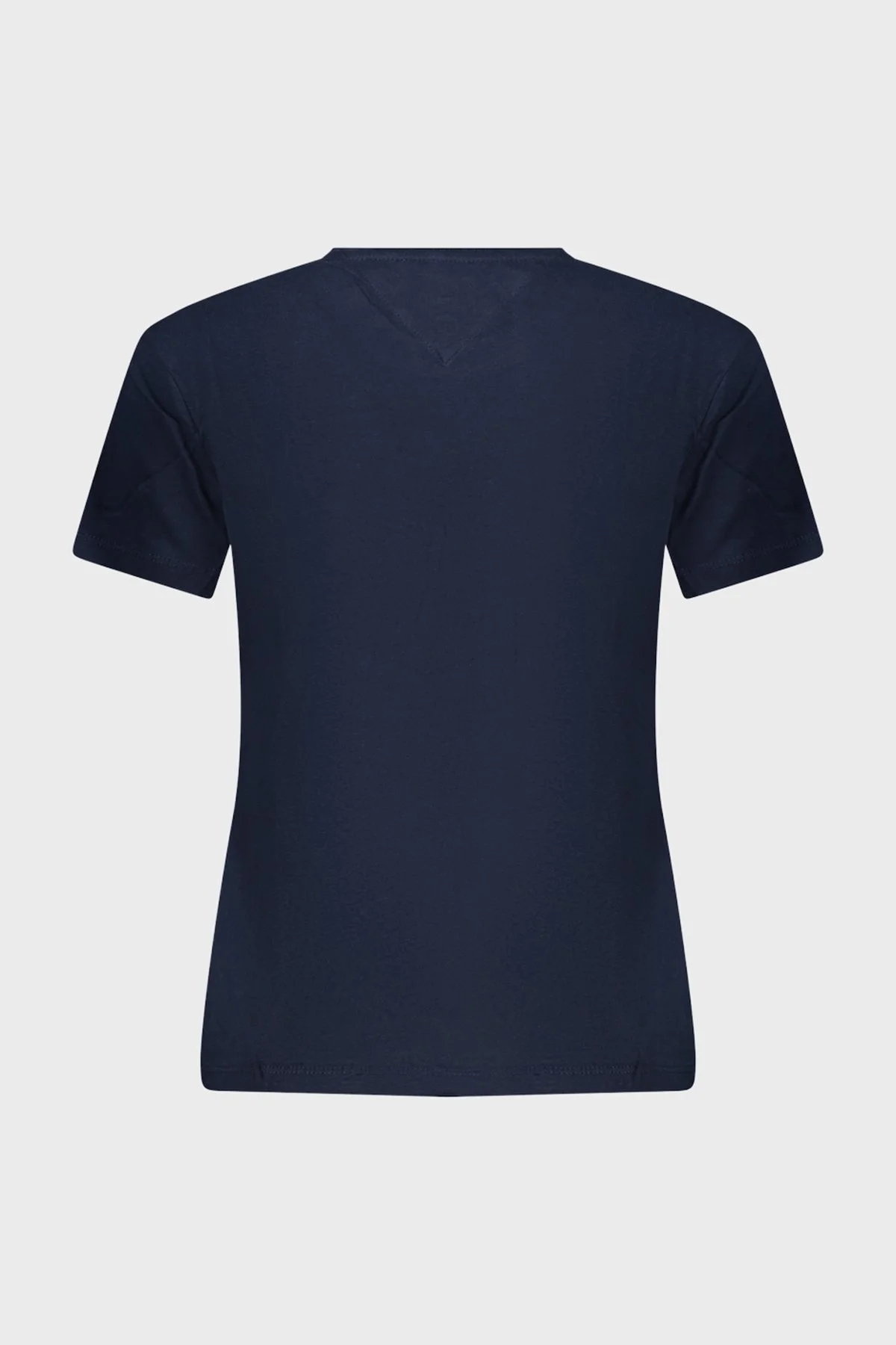 Tommy Jeans Pamuklu Regular Fit Logolu Bisiklet Yaka Bayan T Shirt DW0DW21842 C1G LACİVERT - 5