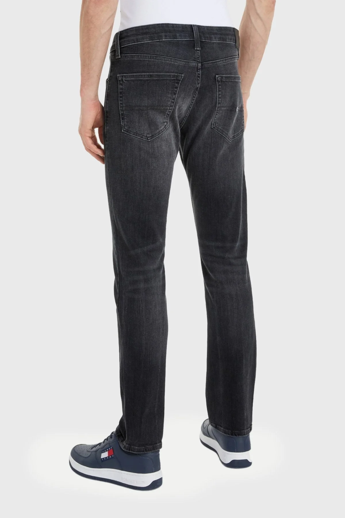 Tommy Jeans Pamuklu Slim Fit Jeans Erkek Kot Pantolon DM0DM19301 1BZ SİYAH - 7