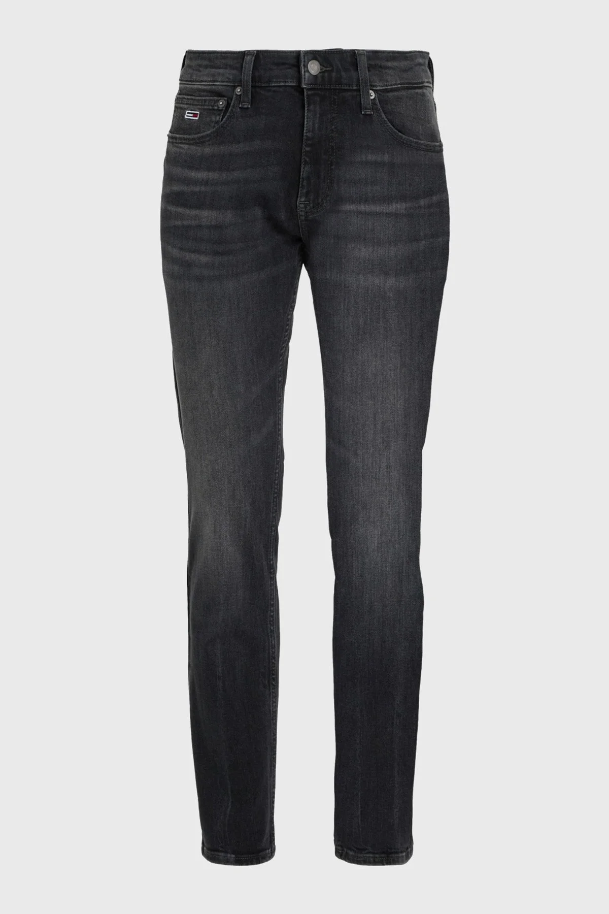 Tommy Jeans Pamuklu Slim Fit Jeans Erkek Kot Pantolon DM0DM19301 1BZ SİYAH - 9