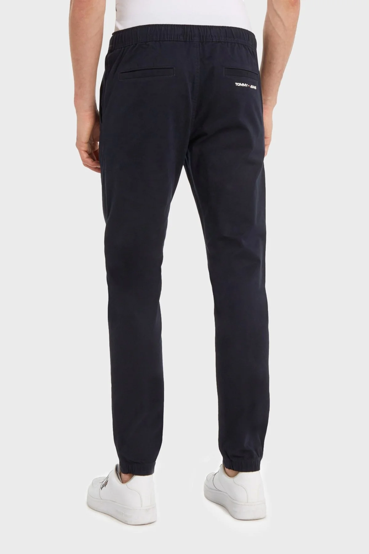 Tommy Jeans Pamuklu Slim Fit Jogger Spor Erkek Pantolon DM0DM16760 DW5 LACİVERT - 2