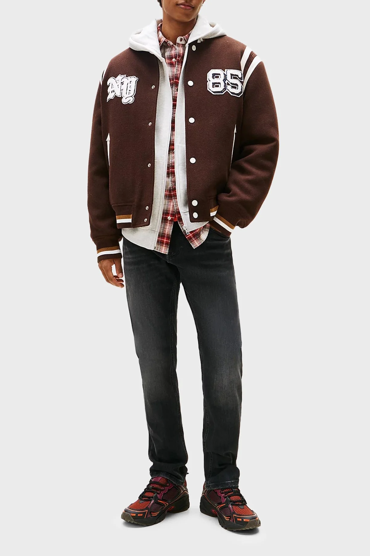 Tommy Jeans Pamuklu Slim Fit Normal Bel Daralan Paça Jeans Erkek Kot Pantolon DM0DM22455 1BZ MAVİ - 2