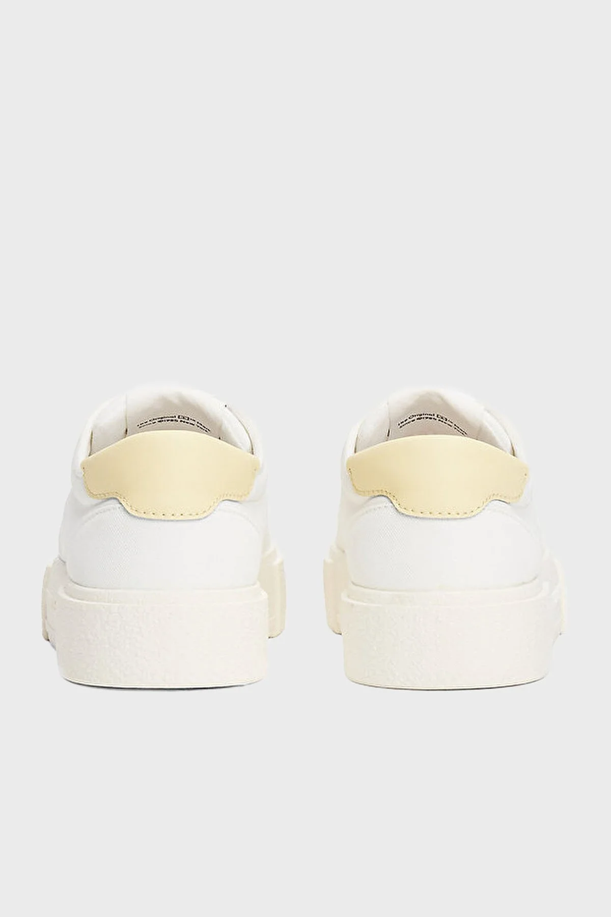 Tommy Jeans Platform Canvas Sneaker Bayan Ayakkabı EN0EN02792 YBL BEYAZ - 5