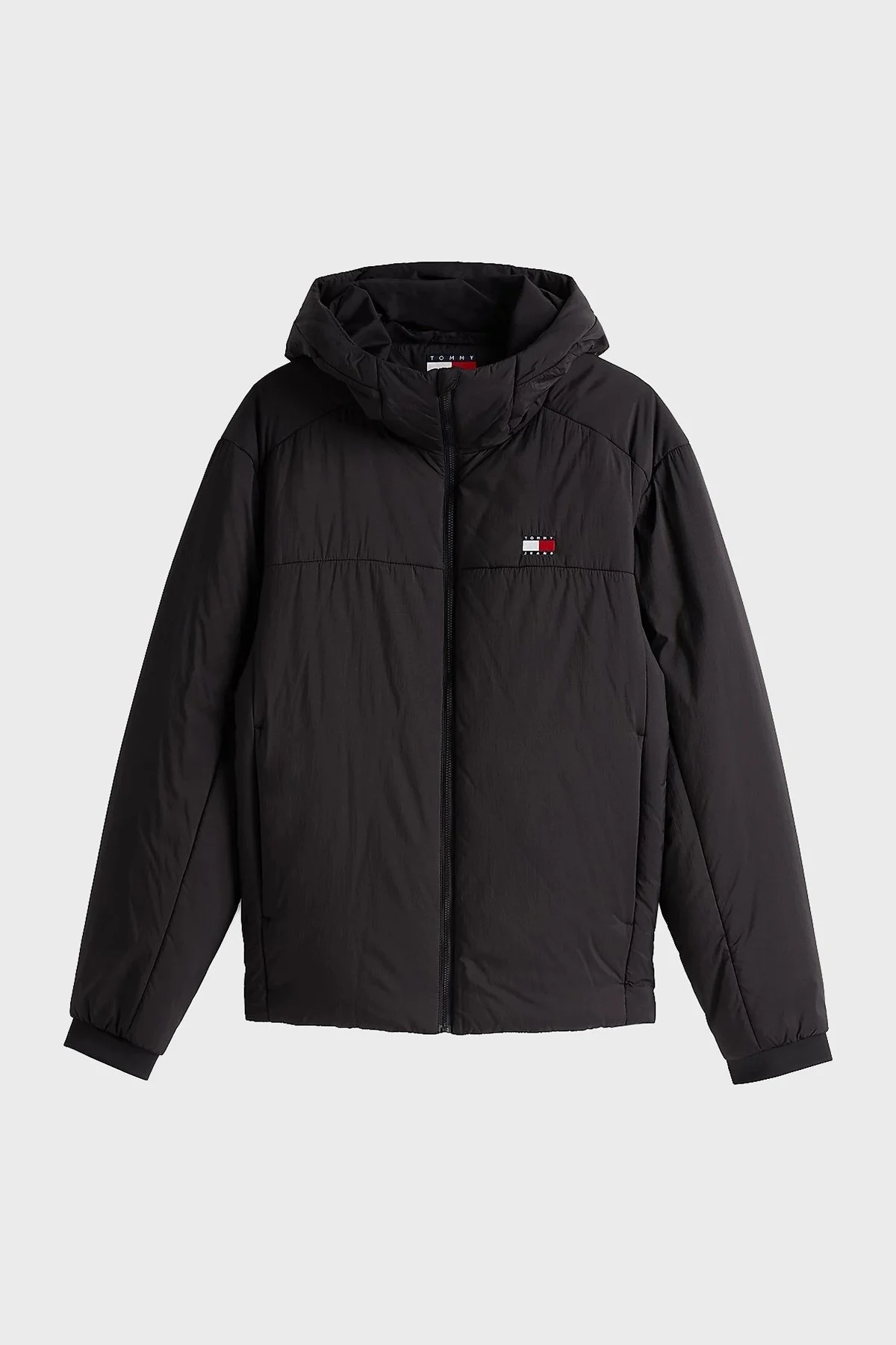 Tommy Jeans Regular Fit Kapüşonlu Şişme Erkek Mont DM0DM21094 BDS SİYAH - 5