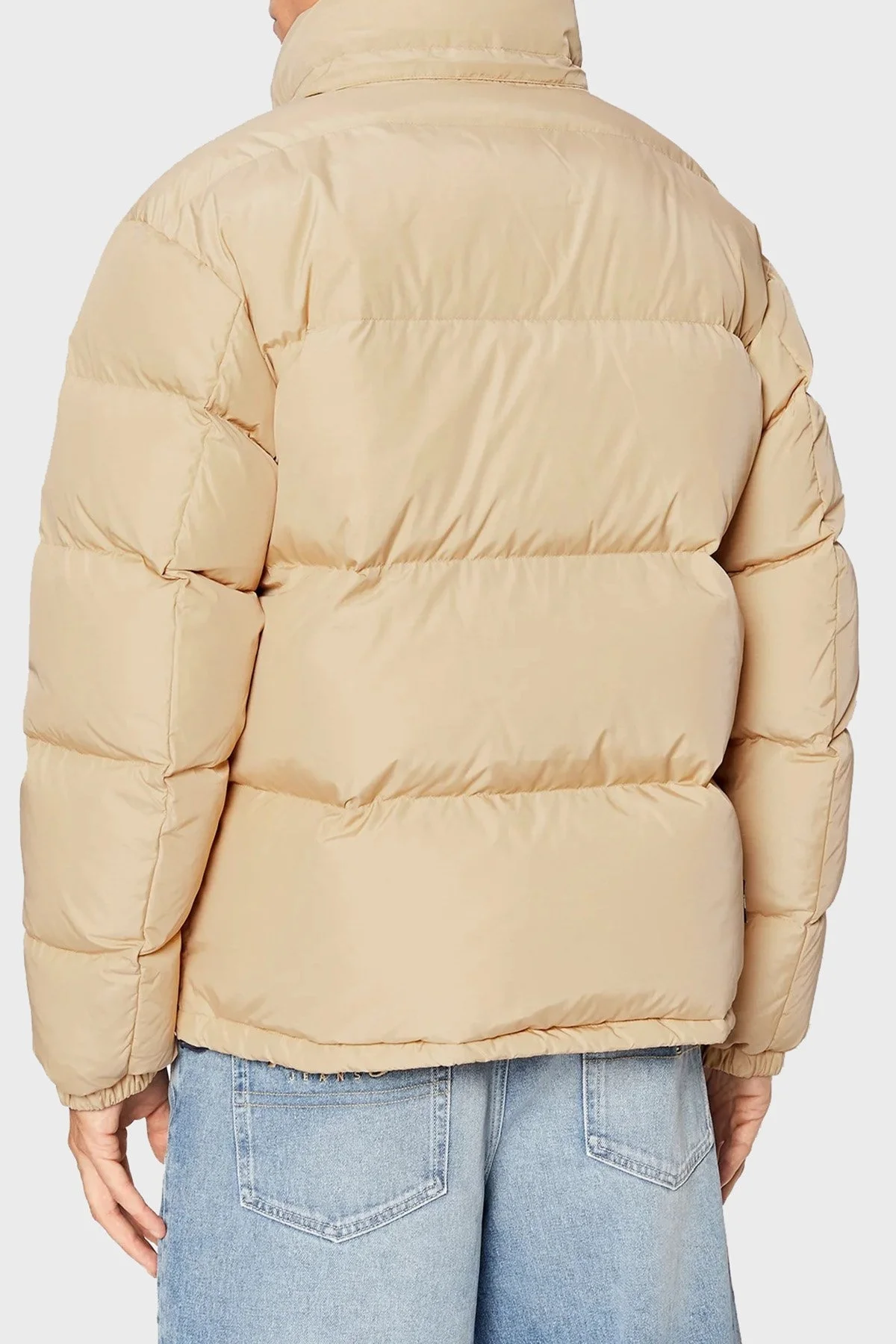 Tommy Jeans Regular Fit Kuş Tüyü Çıkarılabilir Kapüşonlu Şişme Erkek Mont DM0DM15445 AB4 BEJ - 4