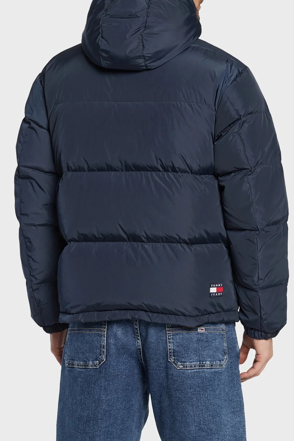 Tommy Jeans Regular Fit Kuş Tüyü Dik Yaka Şişme Erkek Mont DM0DM15445 C87 LACİVERT - 3