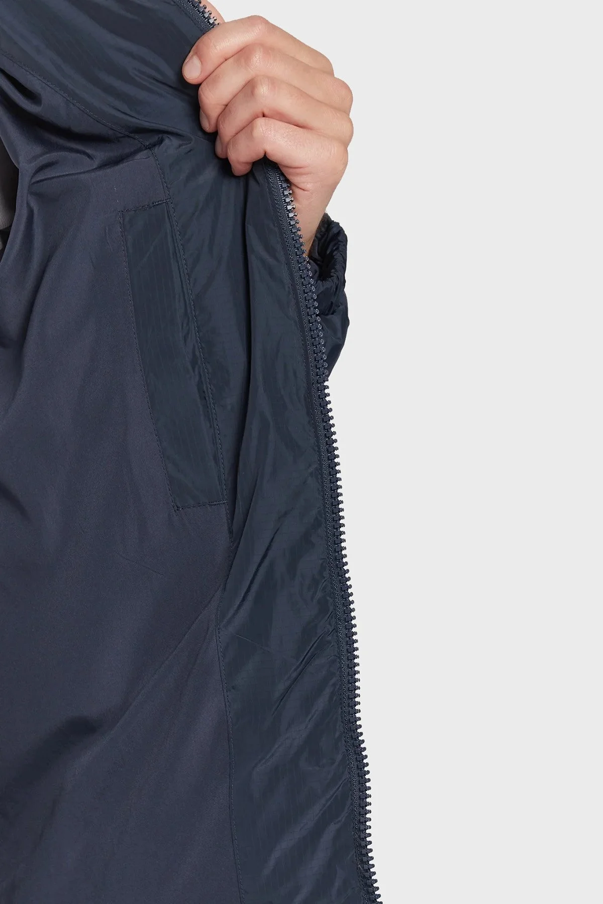 Tommy Jeans Regular Fit Kuş Tüyü Dik Yaka Şişme Erkek Mont DM0DM15445 C87 LACİVERT - 6