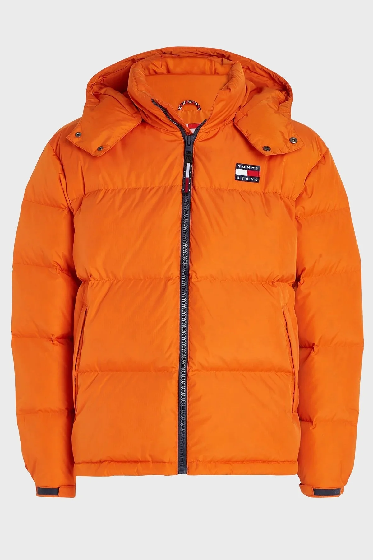 Tommy Jeans Regular Fit Kuş Tüyü Dolgulu Dik Yaka Şişme Erkek Mont DM0DM15445 SFQ ORANJ - 4