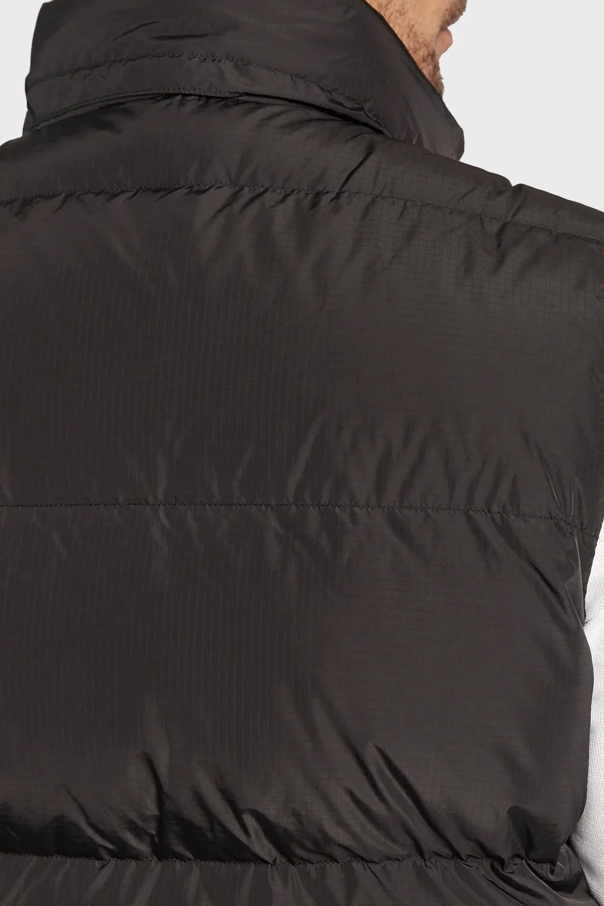 Tommy Jeans Regular Fit Kuş Tüyü Dolgulu Kapüşonlu Şişme Erkek Yelek DM0DM14447 BDS SİYAH - 5