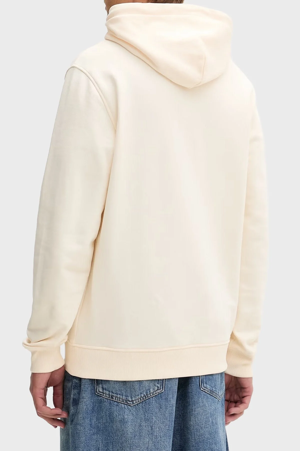 Tommy Jeans Regular Fit Pamuklu Kapüşonlu Erkek Sweat DM0DM21922 AEF Bej - 3