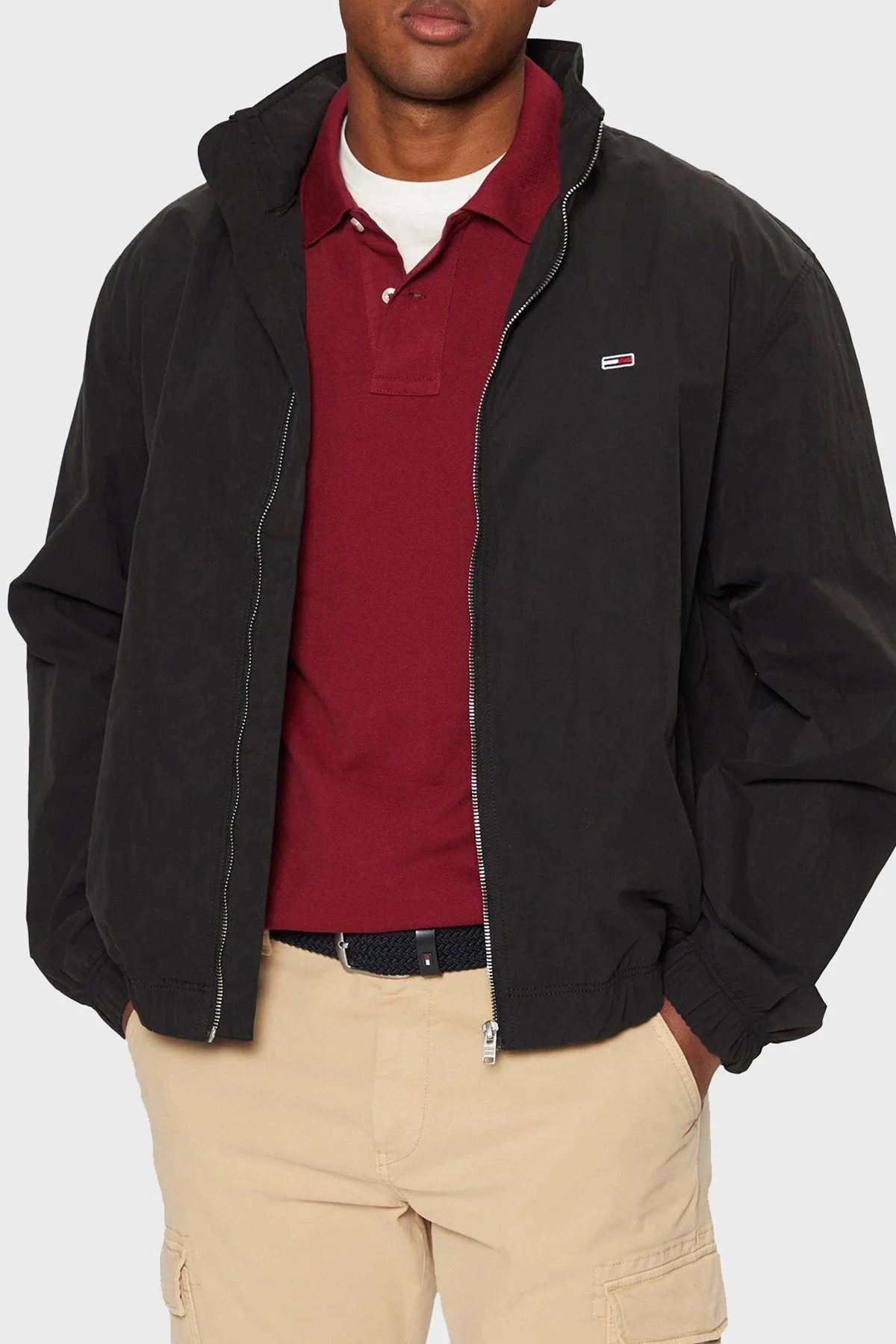 Tommy Jeans Relaxed Fit Dik Yaka Erkek Ceket DM0DM20655 BDS SİYAH - 7
