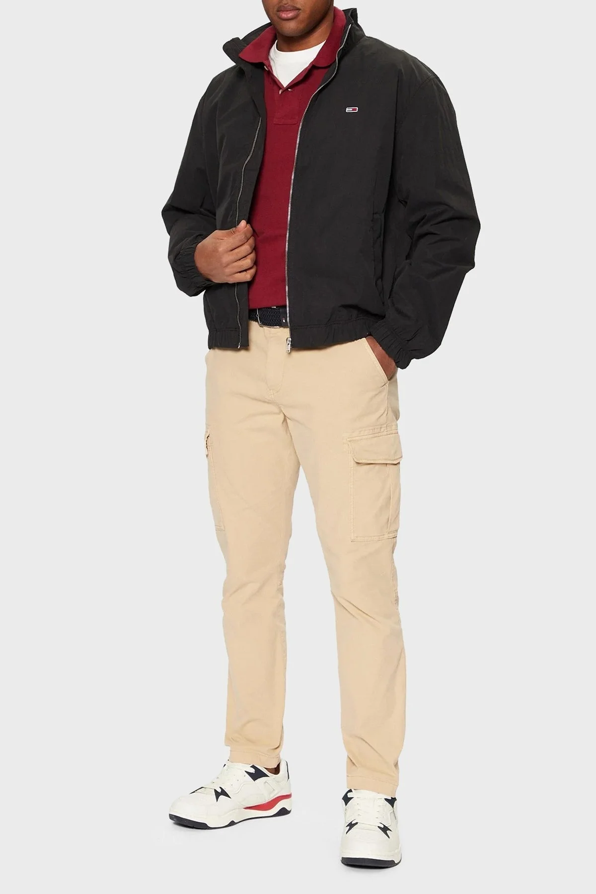 Tommy Jeans Relaxed Fit Dik Yaka Erkek Ceket DM0DM20655 BDS SİYAH - 9