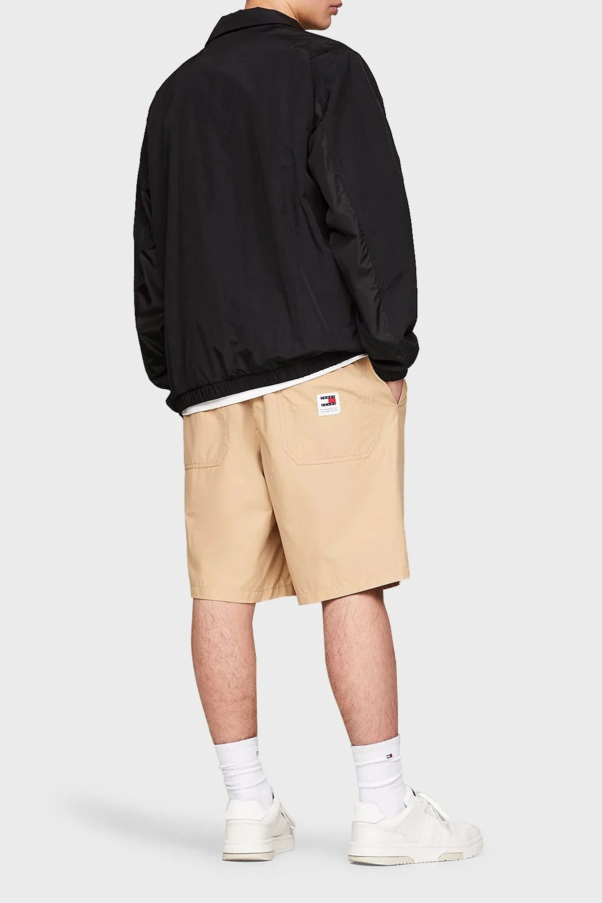 Tommy Jeans Relaxed Fit Dik Yaka Spor Erkek Ceket DM0DM18694 BDS SİYAH - 2